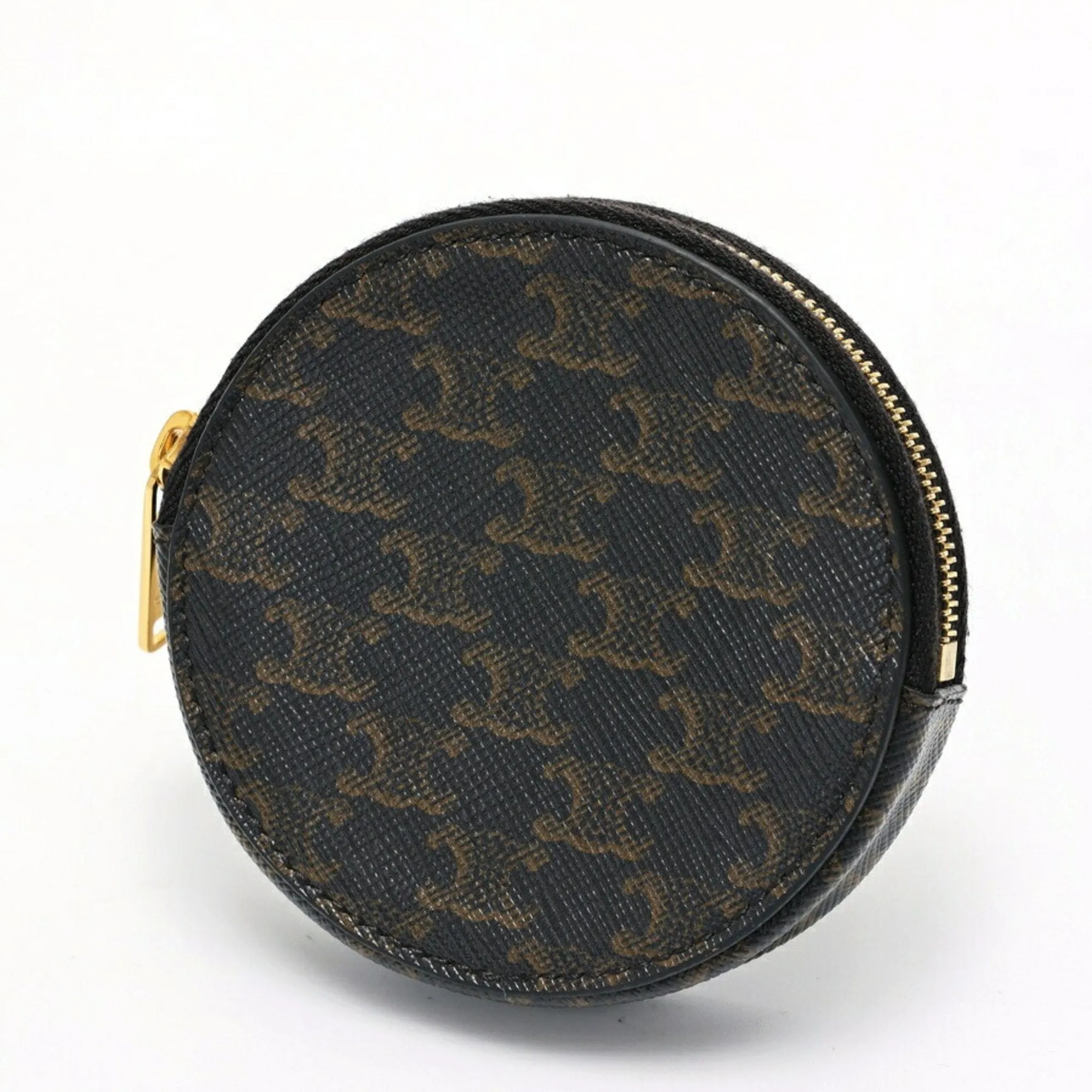 Celine Canvas Coin Purse/Coin Case (Pre-Owned)