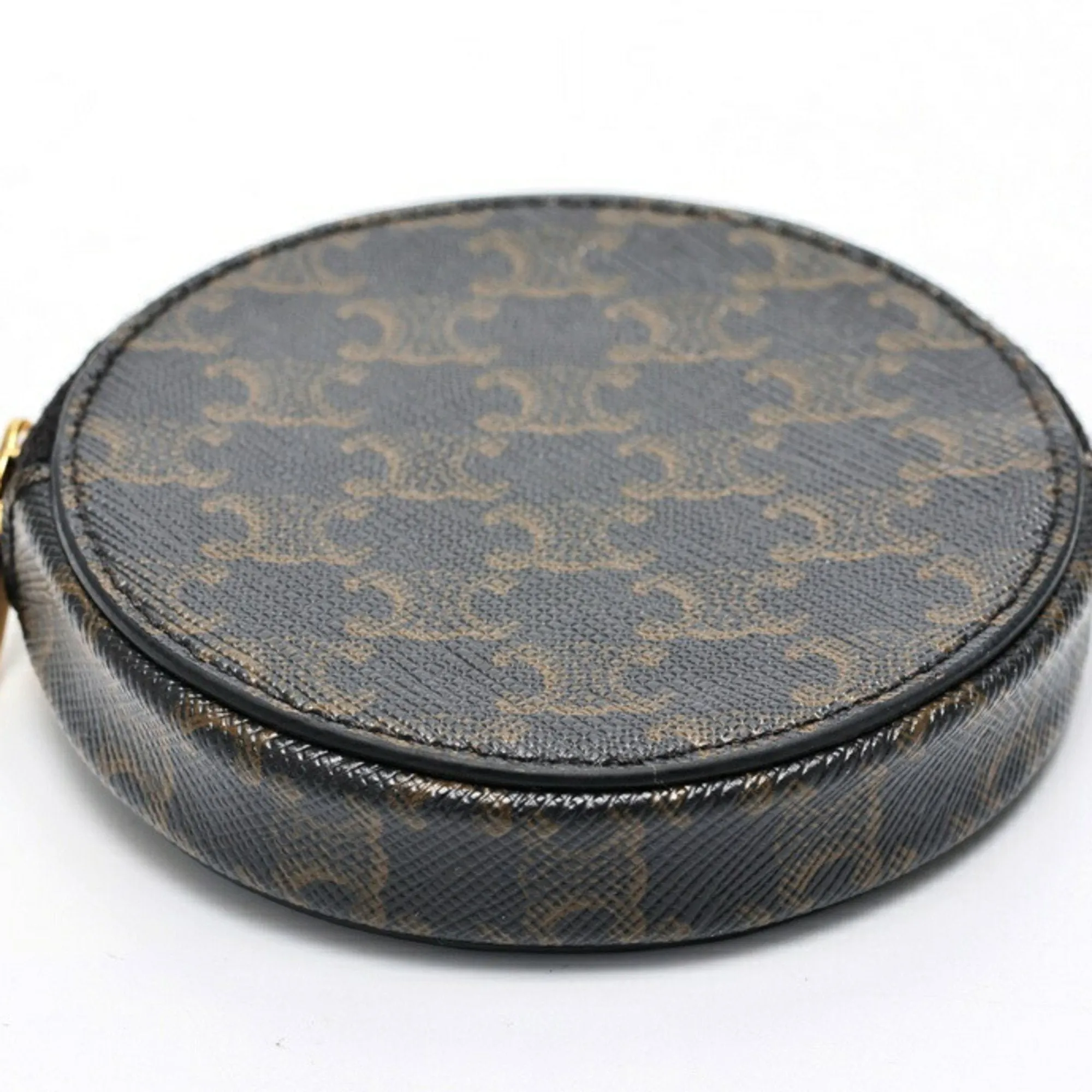 Celine Canvas Coin Purse/Coin Case (Pre-Owned)