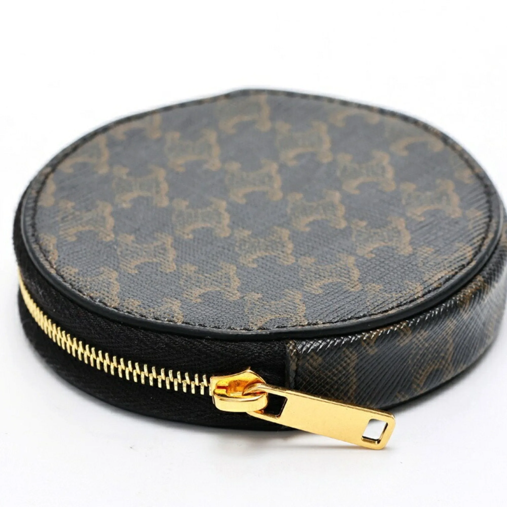 Celine Canvas Coin Purse/Coin Case (Pre-Owned)