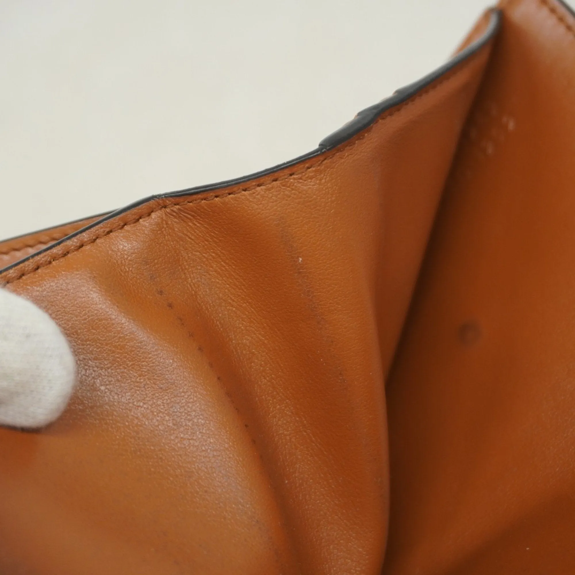Celine  Canvas Leather Wallet (Tri-Fold) (Pre-Owned)
