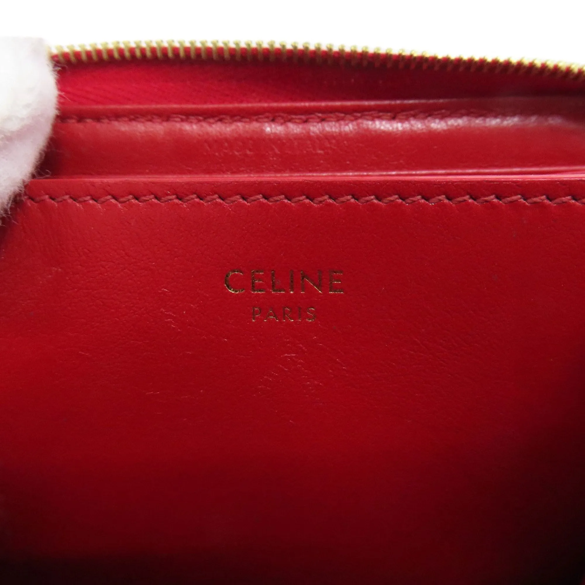 Celine Leather Coin Purse/Coin Case (Pre-Owned)
