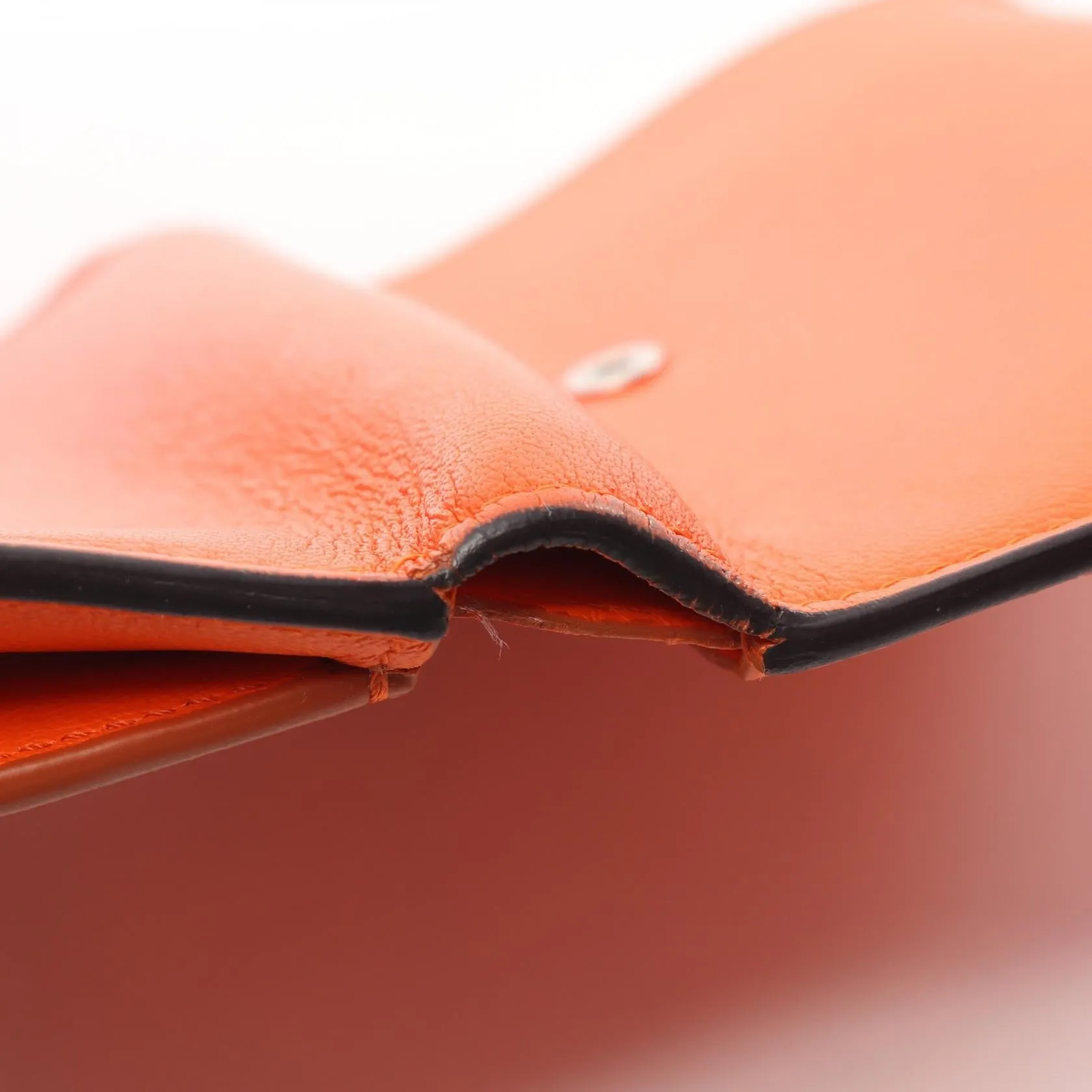 Celine Leather Frame Trifold Wallet