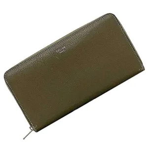 Celine Leather Long Wallet (Bi-Fold) (Pre-Owned)
