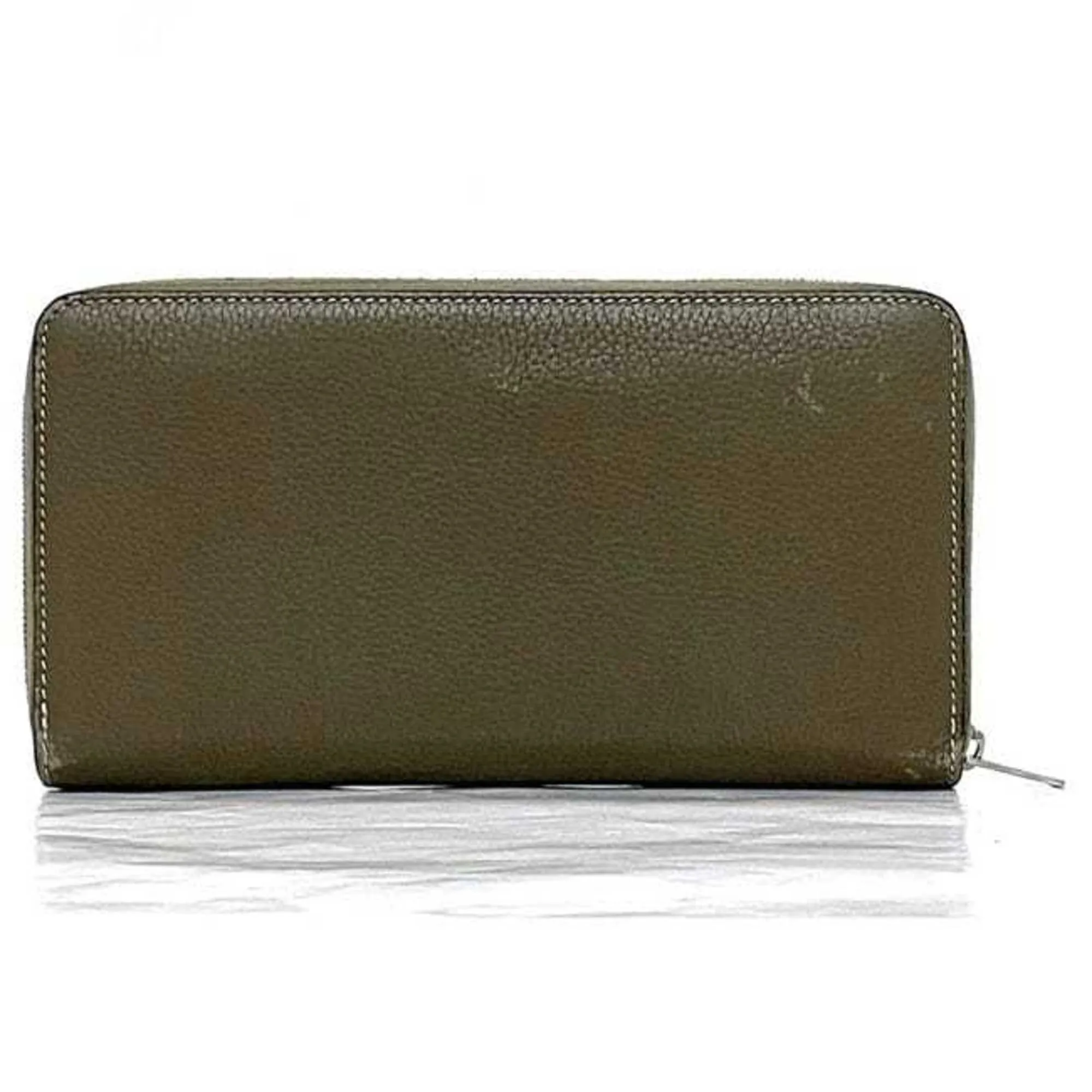 Celine Leather Long Wallet (Bi-Fold) (Pre-Owned)