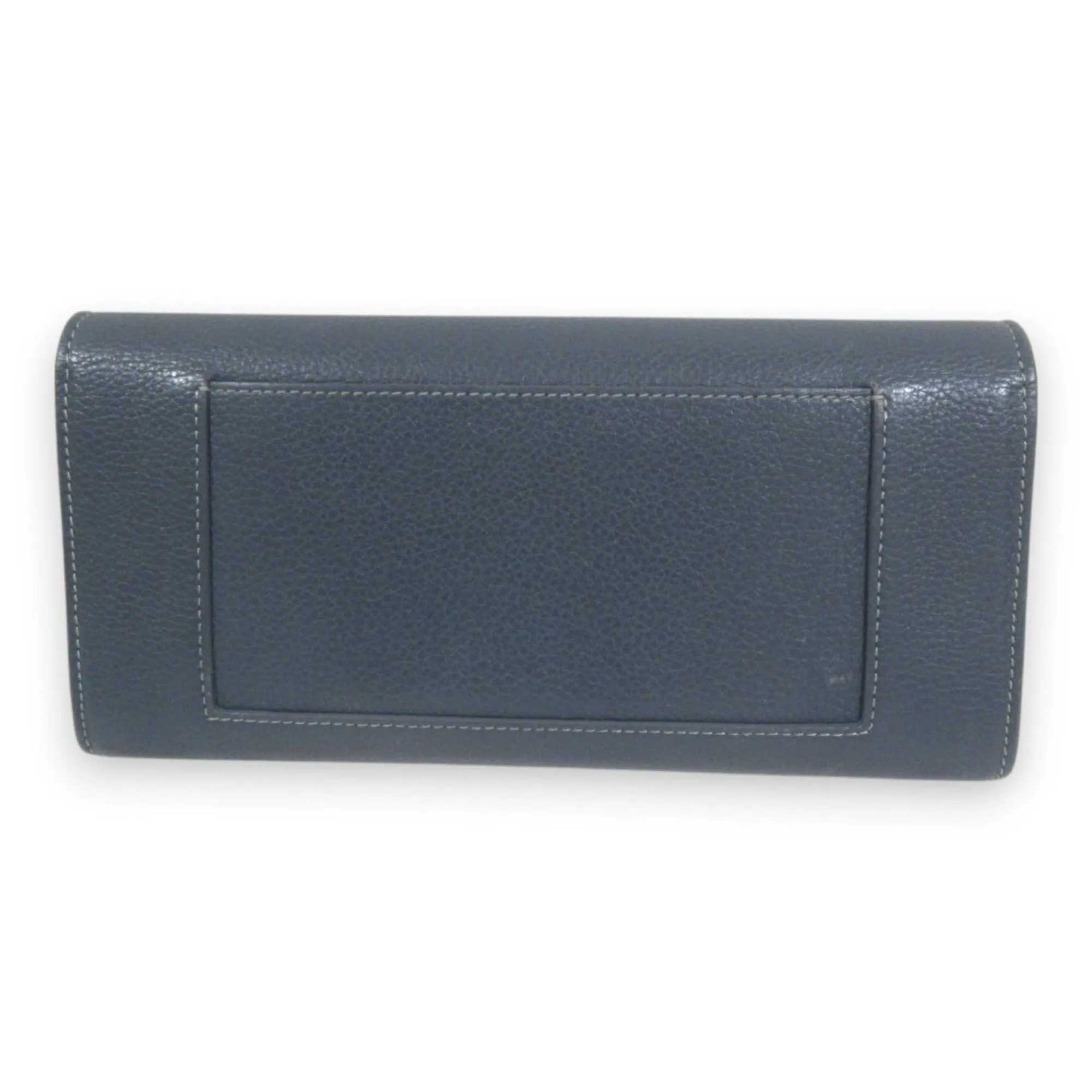 Celine Leather Long Wallet (Bi-Fold) (Pre-Owned)