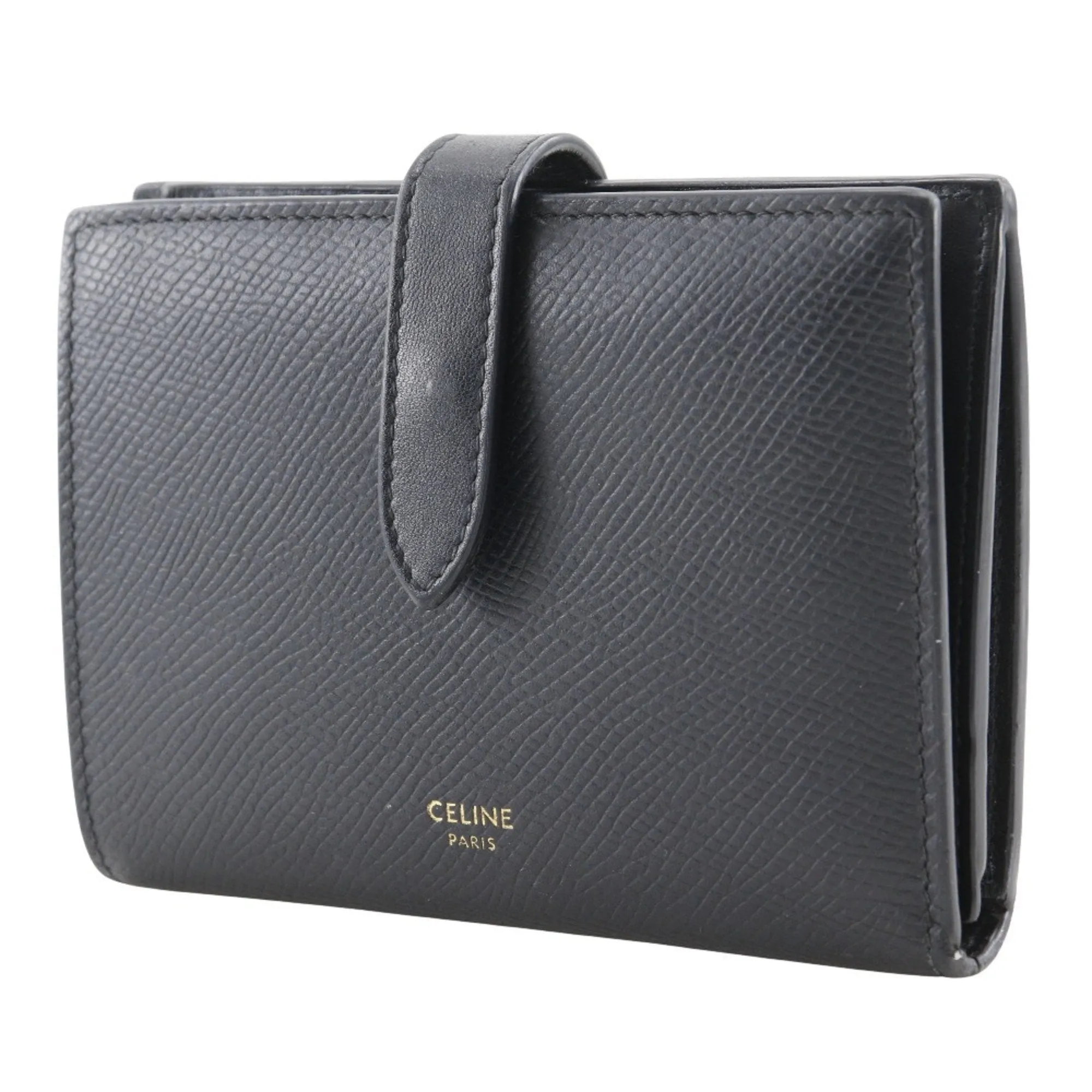 Celine Leather Wallet (Bi-Fold) (Pre-Owned)