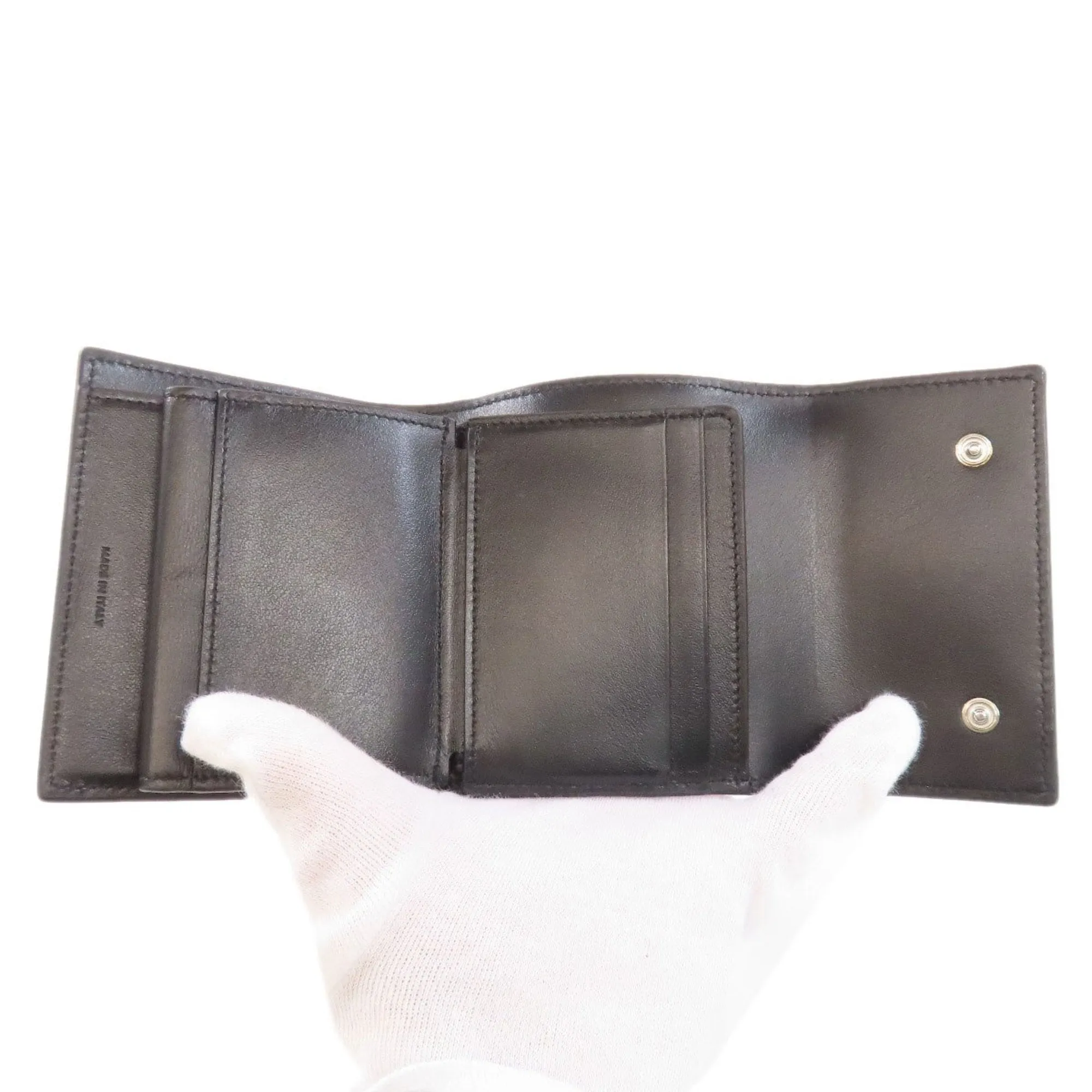 Celine Leather Wallet (Bi-Fold) (Pre-Owned)