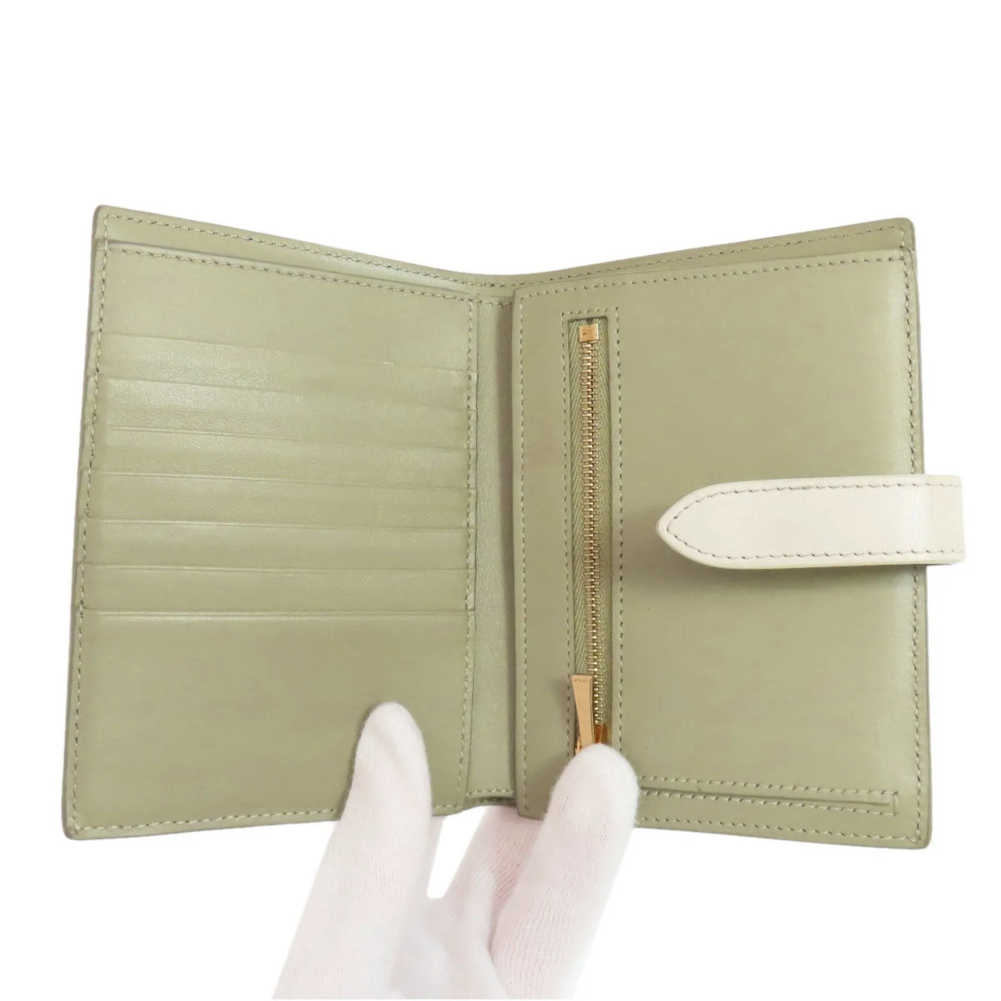 Celine Leather Wallet (Bi-Fold) (Pre-Owned)