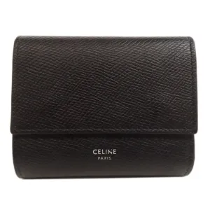 Celine Leather Wallet (Bi-Fold) (Pre-Owned)
