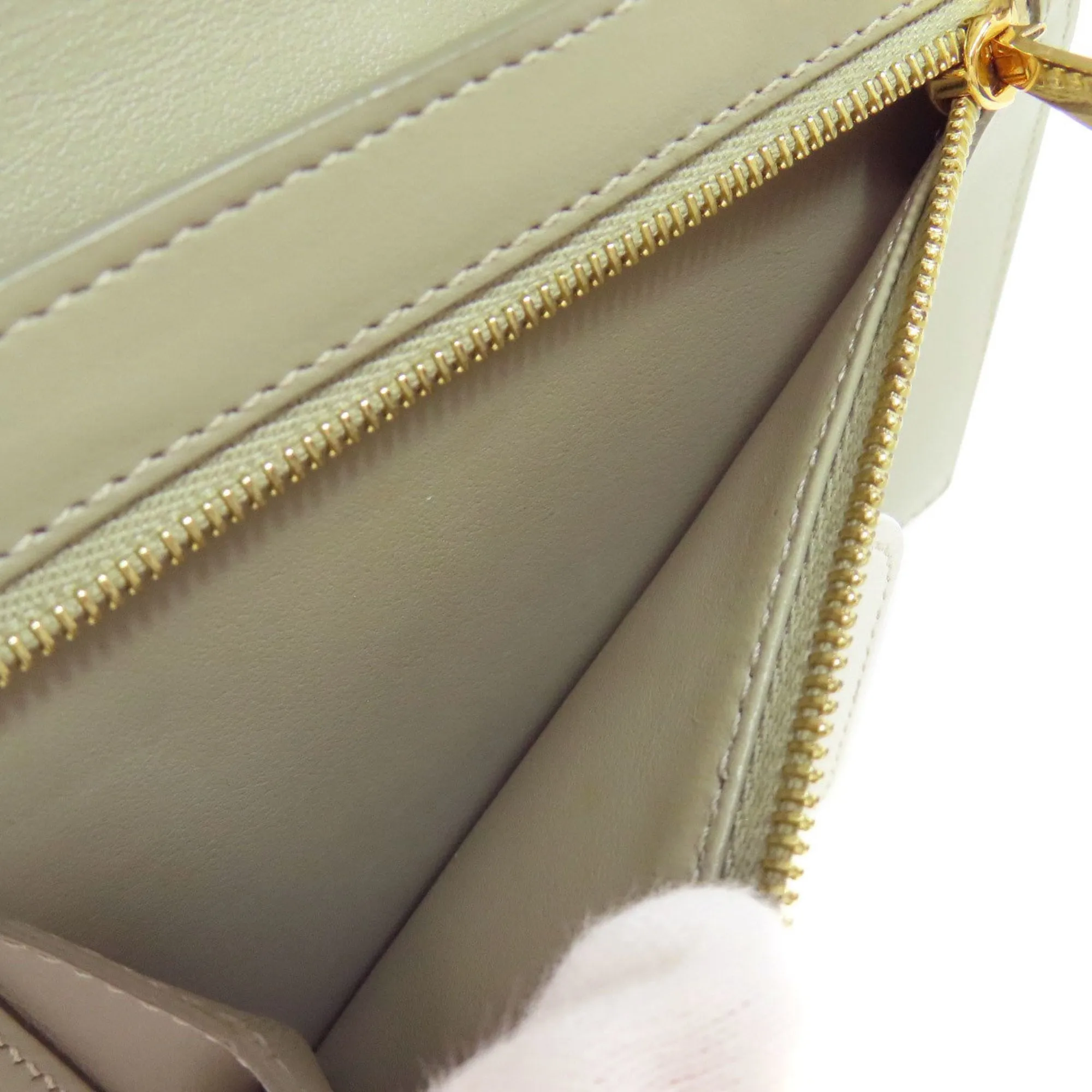 Celine Leather Wallet (Bi-Fold) (Pre-Owned)