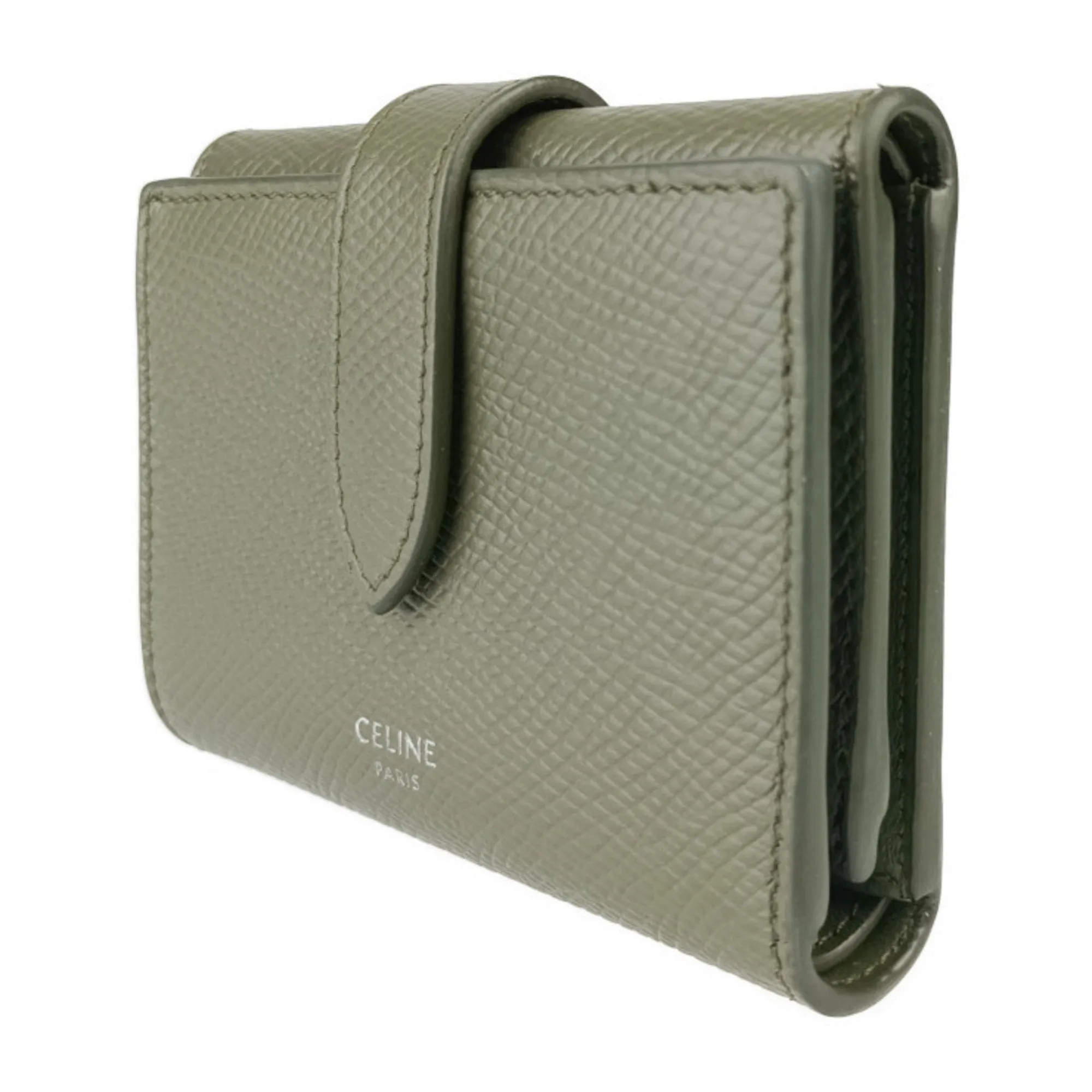 Celine Leather Wallet (Tri-Fold) (Pre-Owned)