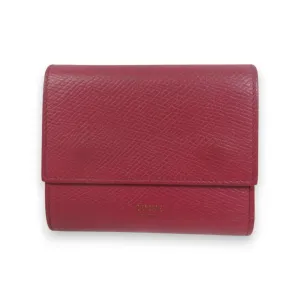 Celine Leather Wallet (Tri-Fold) (Pre-Owned)