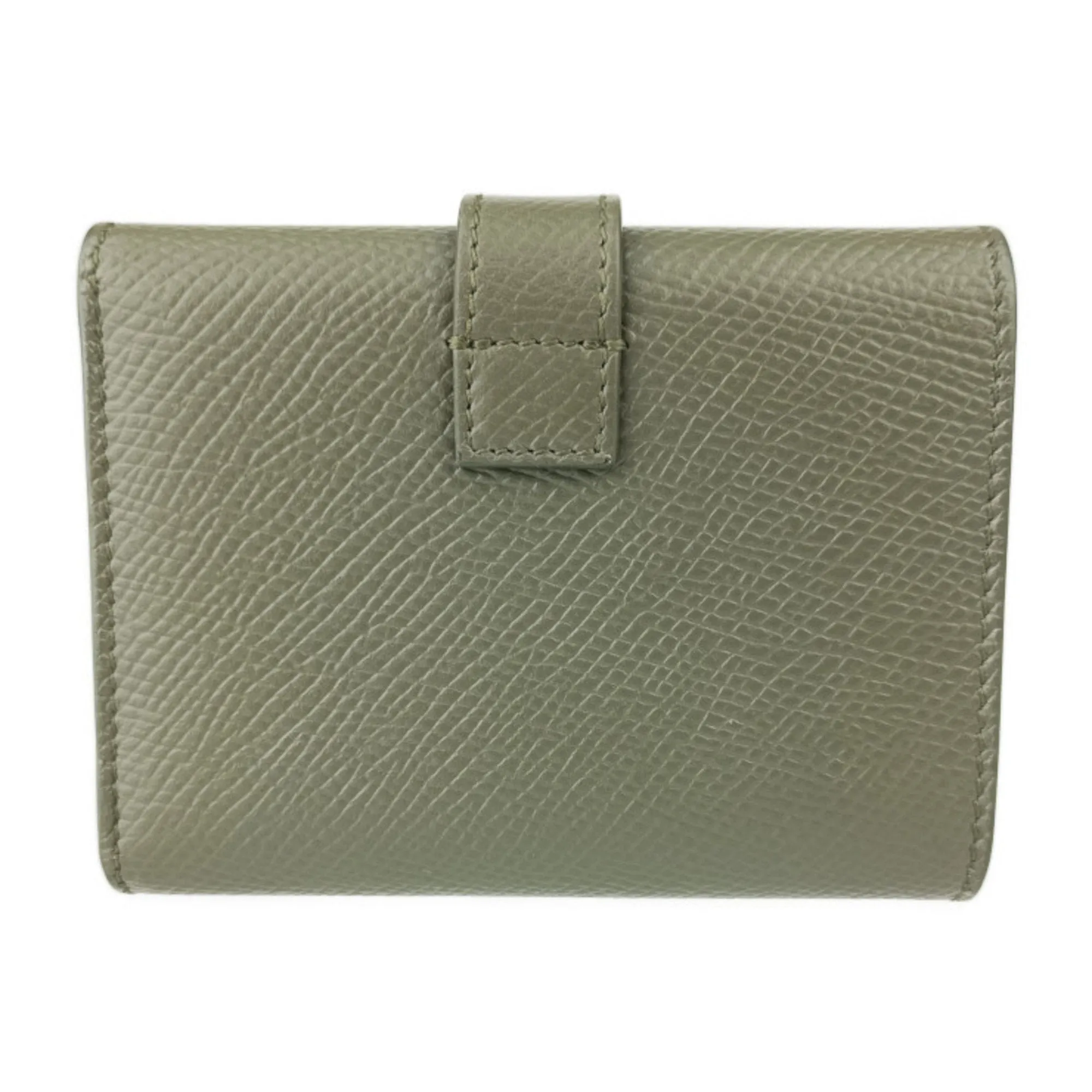 Celine Leather Wallet (Tri-Fold) (Pre-Owned)
