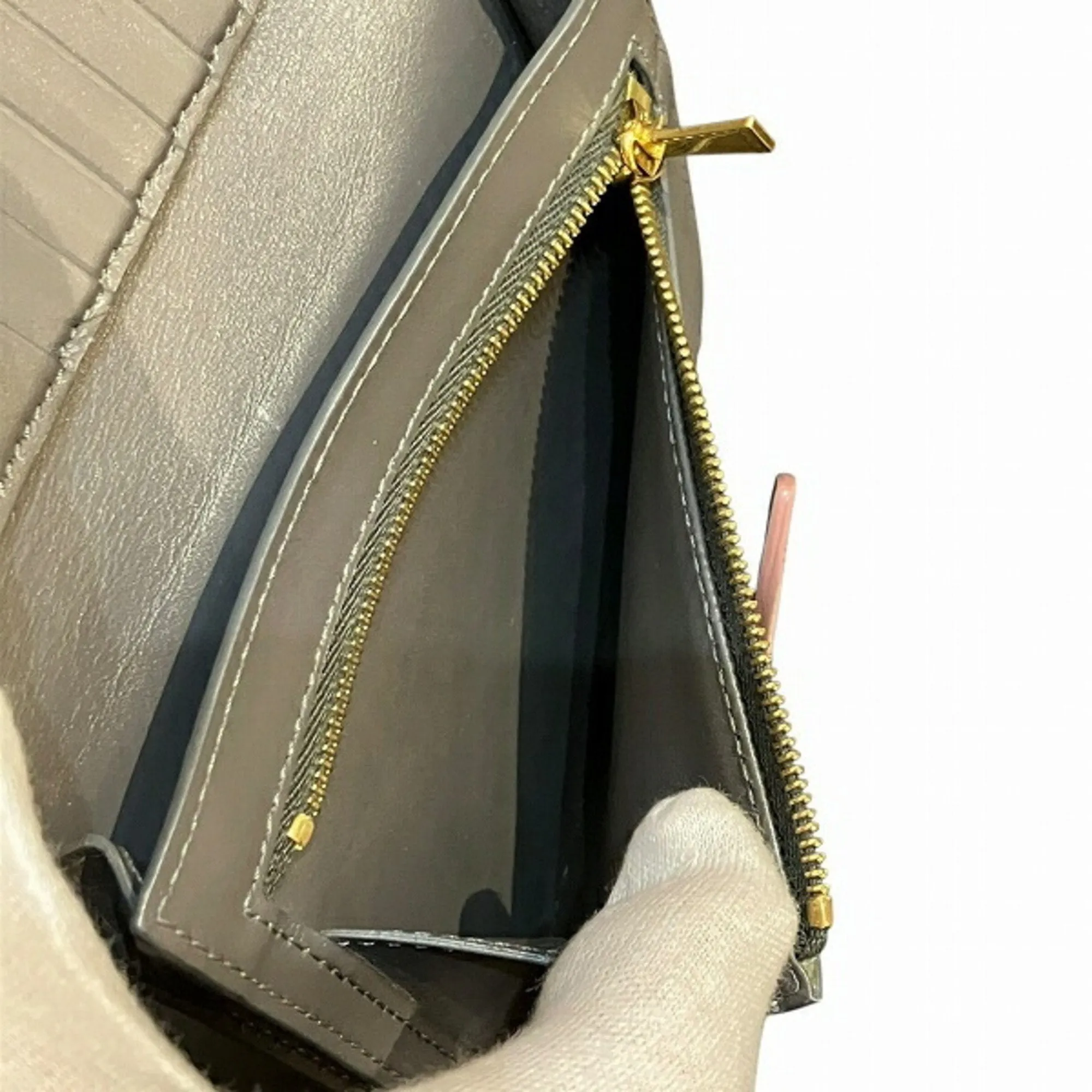 Celine pink Leather Wallet (Bi-Fold) (Pre-Owned)