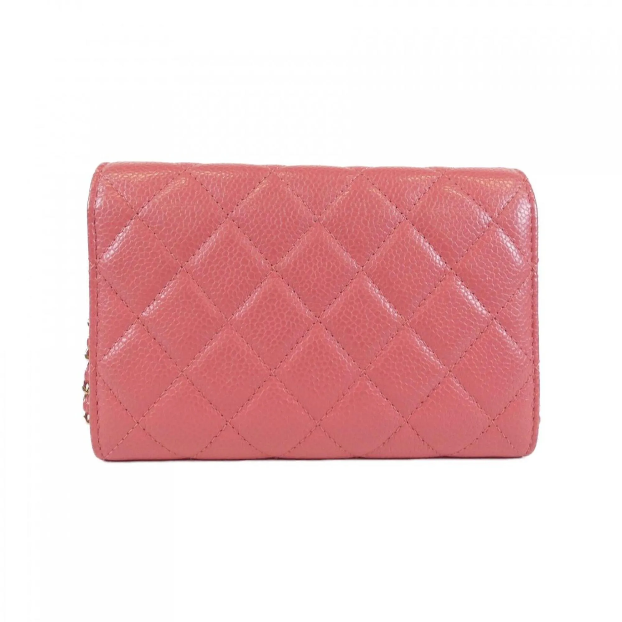 Chanel Caviar Leather Chain/Shoulder Wallet (Pre-Owned)