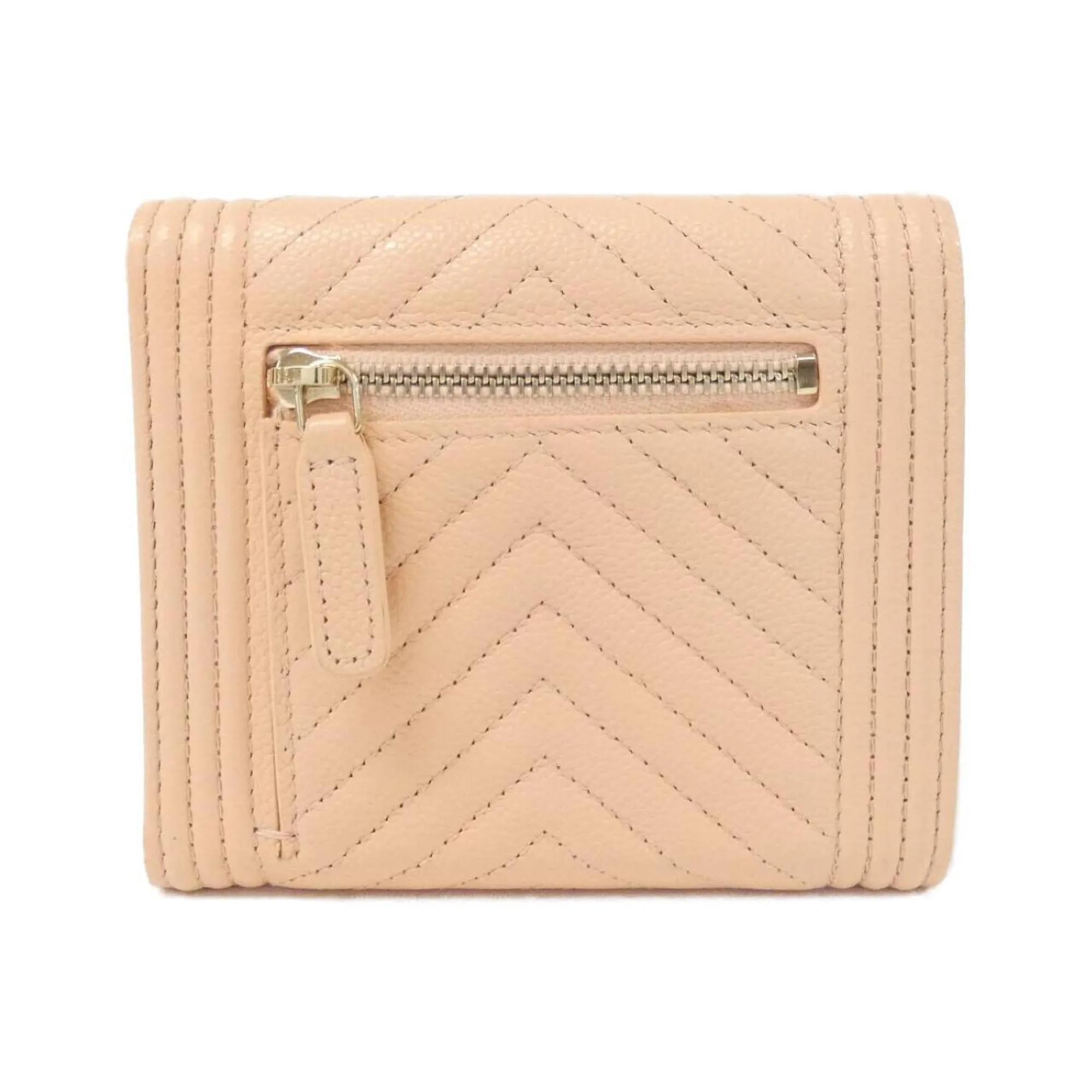Chanel Caviar Leather Coin Purse/Coin Case (Pre-Owned)