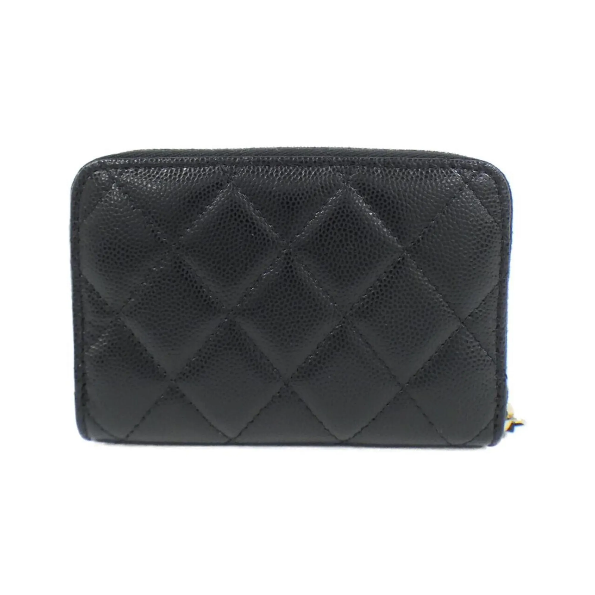 Chanel Caviar Leather Coin Purse/Coin Case (Pre-Owned)