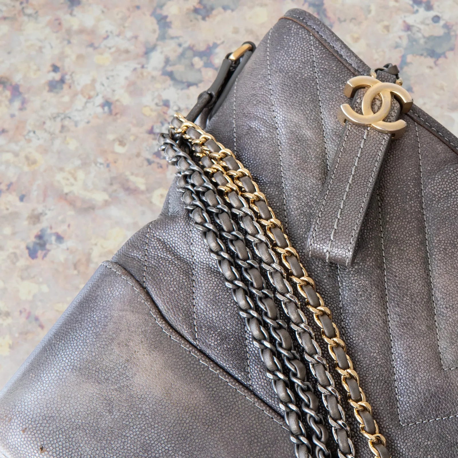 Chanel Copper Grey  Gabrielle Bag
