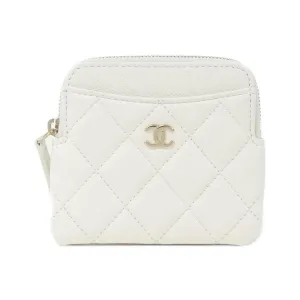 Chanel gold Caviar Leather Coin Purse/Coin Case (Pre-Owned)