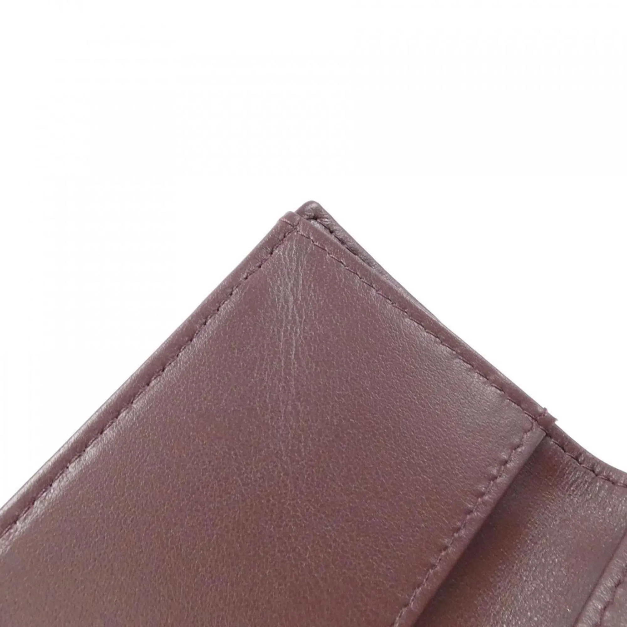 Chanel  gold Caviar Leather Wallet (Tri-Fold) (Pre-Owned)