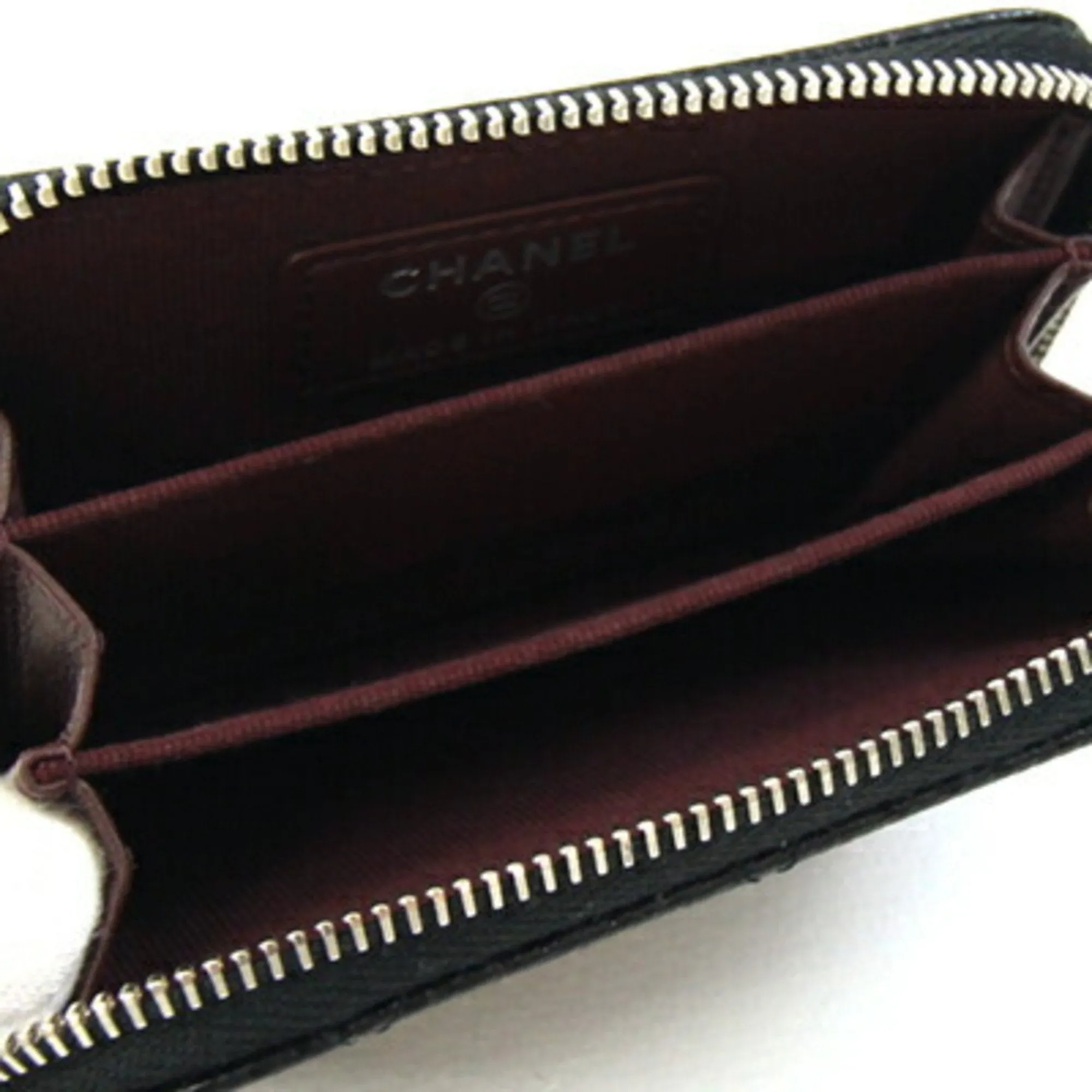 Chanel Grained Calfskin Coin Purse/Coin Case (Pre-Owned)