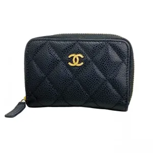 Chanel Grained Calfskin Coin Purse/Coin Case (Pre-Owned)