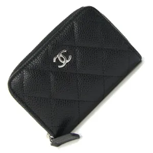 Chanel Grained Calfskin Coin Purse/Coin Case (Pre-Owned)