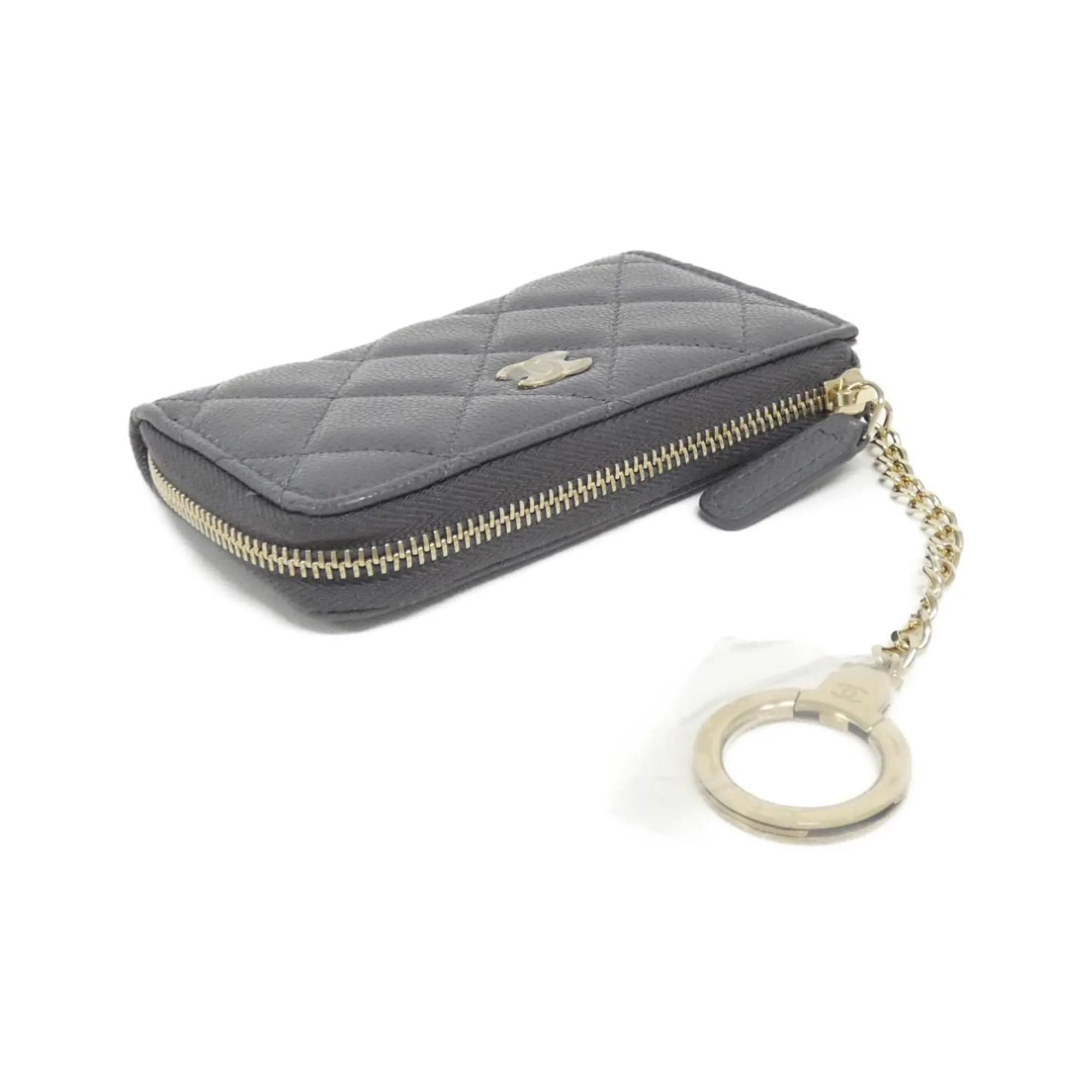 Chanel Grained Calfskin Coin Purse/Coin Case (Pre-Owned)