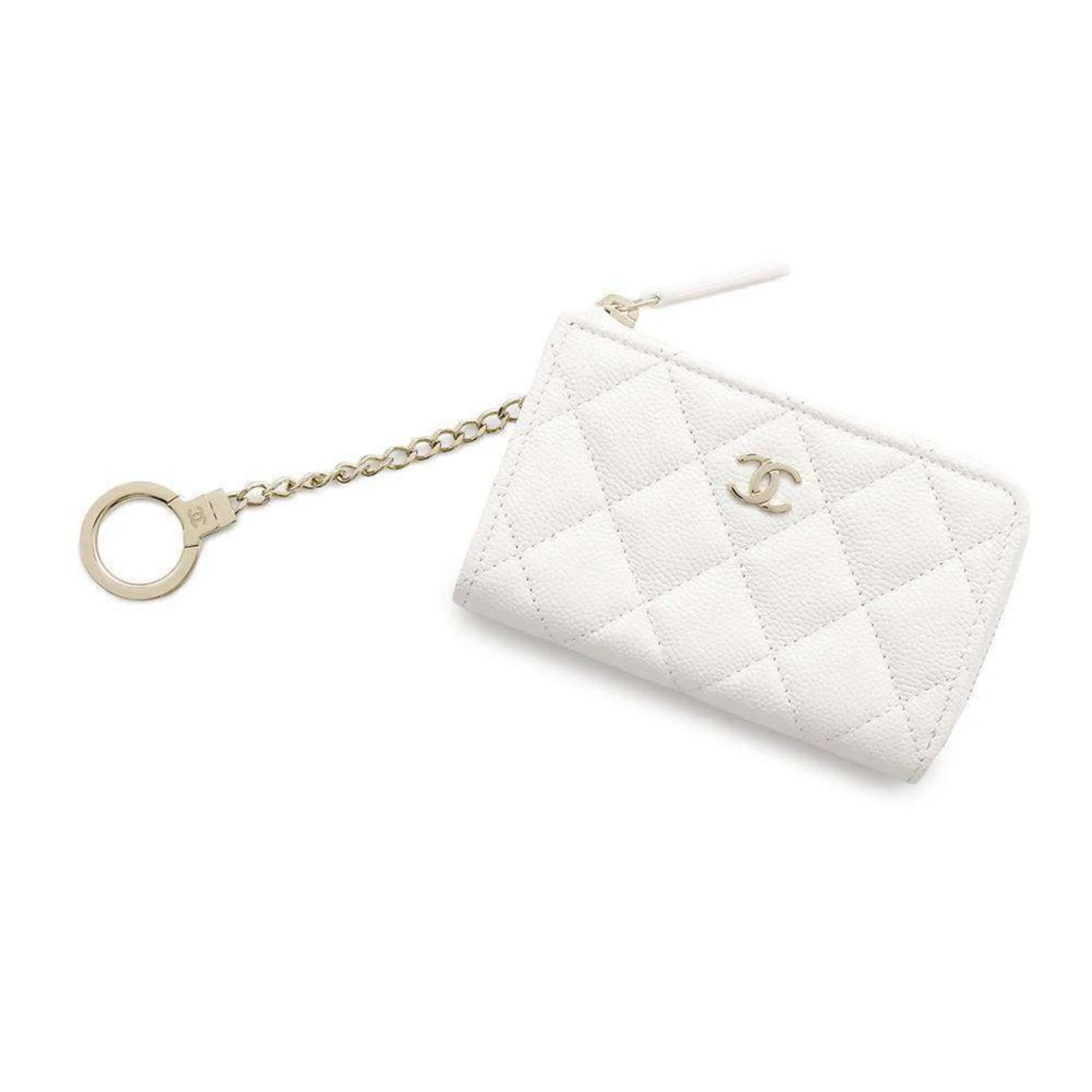 Chanel Grained Calfskin Coin Purse/Coin Case (Pre-Owned)