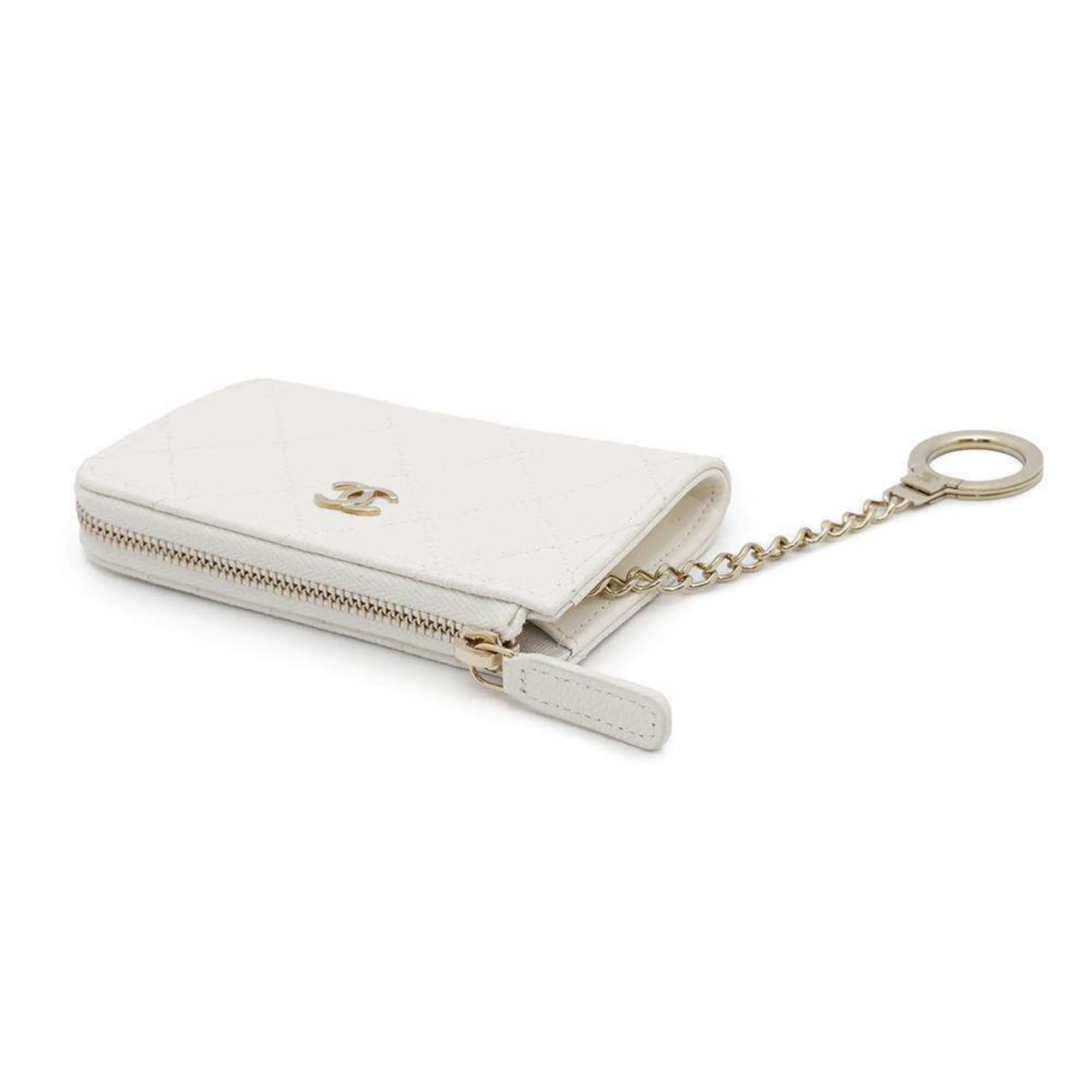 Chanel Grained Calfskin Coin Purse/Coin Case (Pre-Owned)