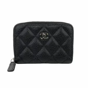 Chanel Grained Calfskin Coin Purse/Coin Case (Pre-Owned)