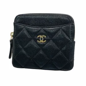 Chanel Grained Calfskin Coin Purse/Coin Case (Pre-Owned)