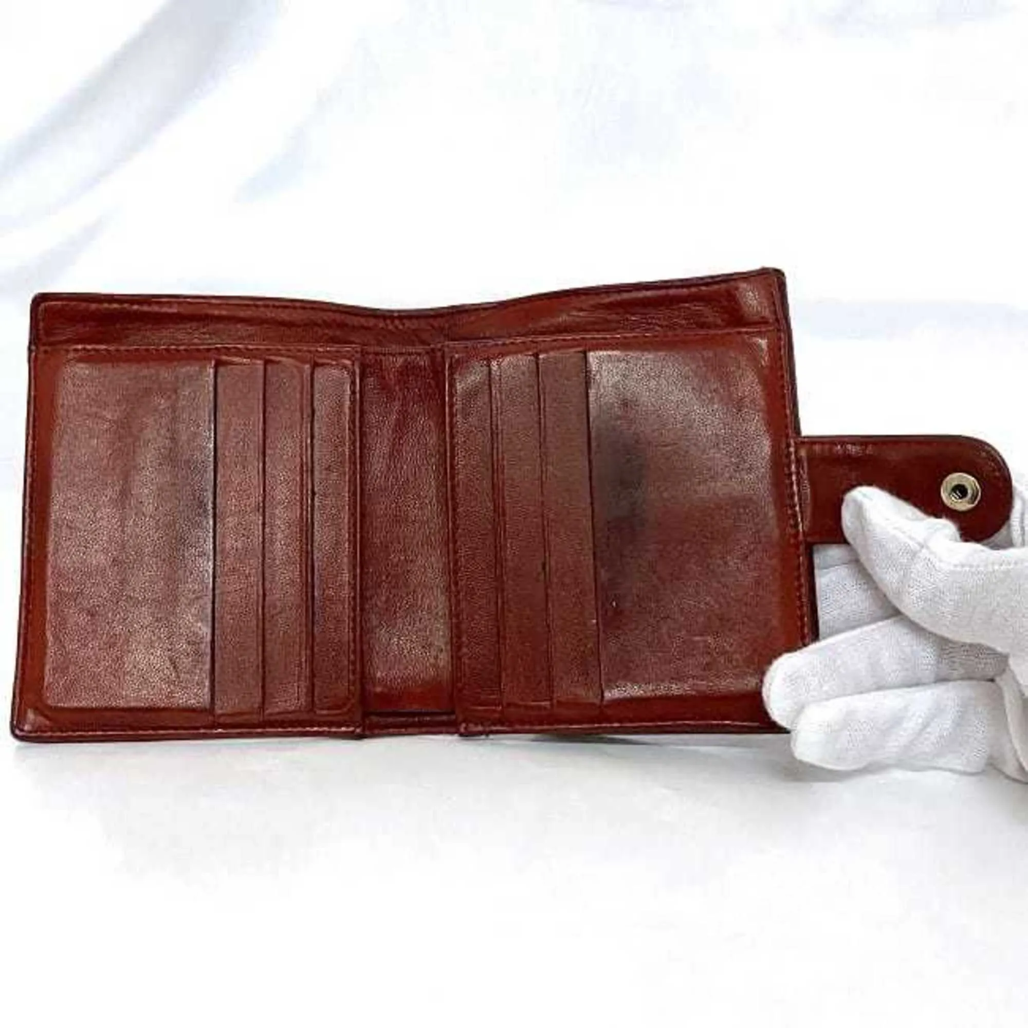 Chanel Grained Calfskin Leather Wallet (Bi-Fold) (Pre-Owned)