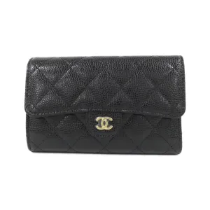 Chanel  Grained Calfskin Wallet (Tri-Fold) (Pre-Owned)
