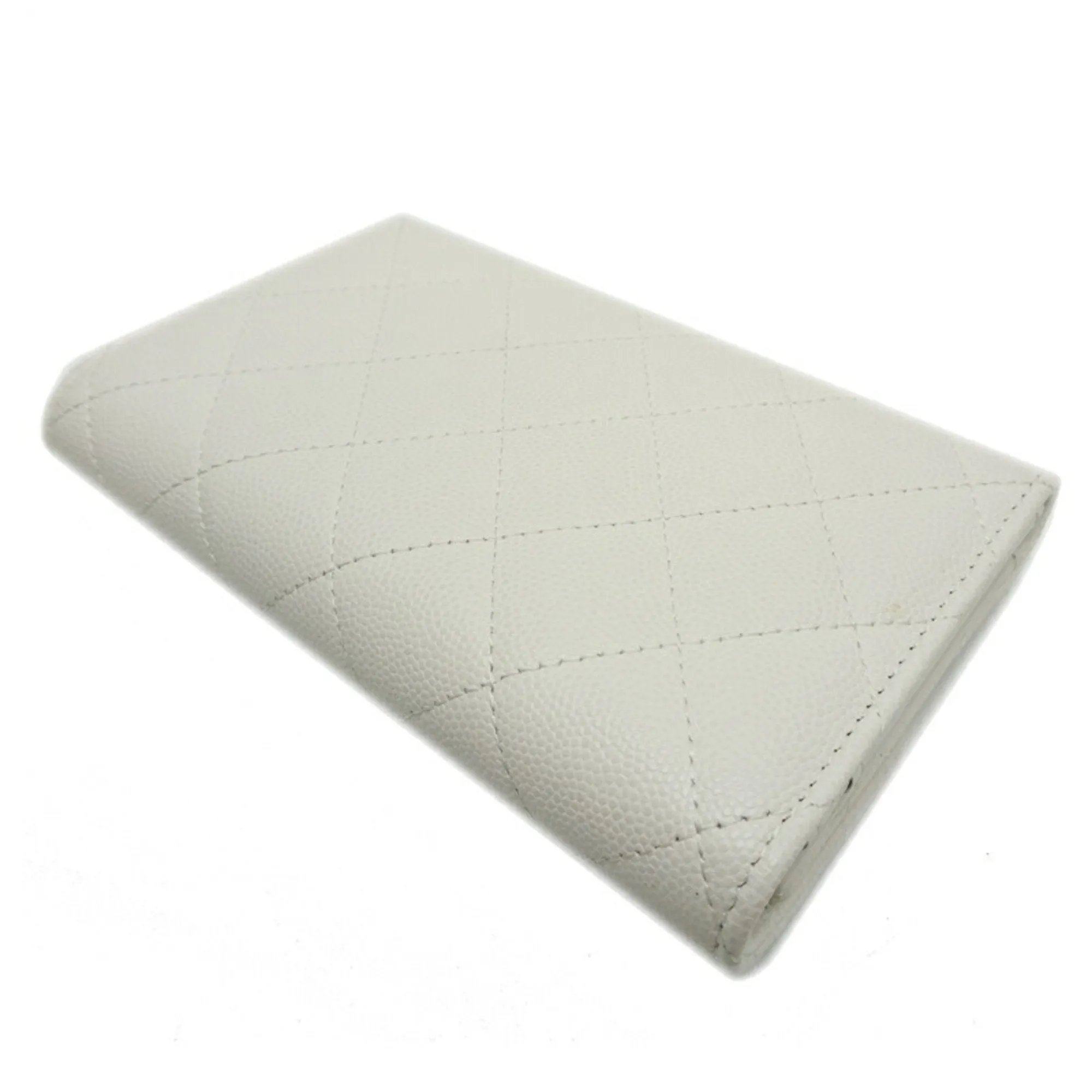 Chanel Grained Calfskin Wallet (Tri-Fold) (Pre-Owned)