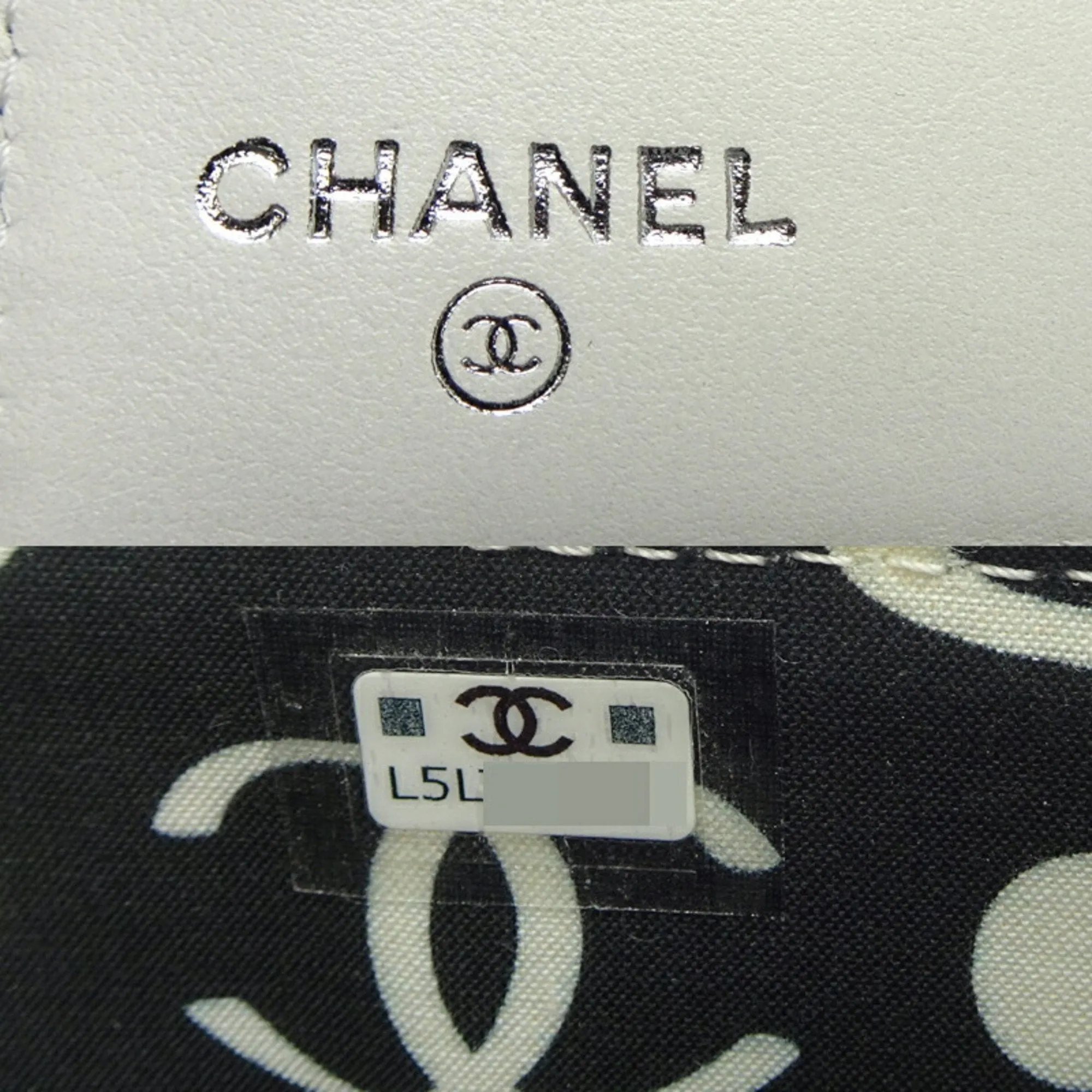 Chanel Grained Calfskin Wallet (Tri-Fold) (Pre-Owned)