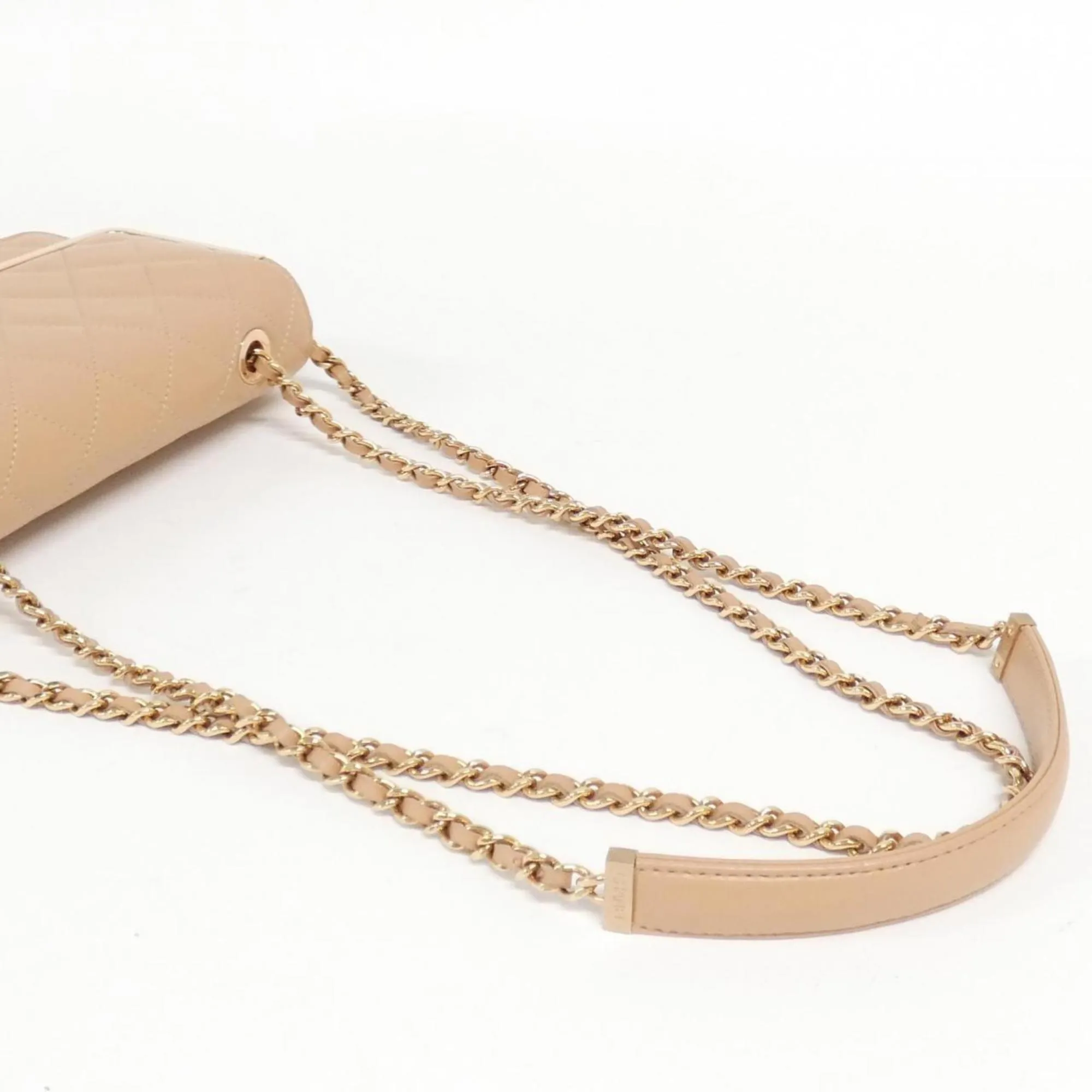 Chanel Leather Chain/Shoulder Wallet (Pre-Owned)