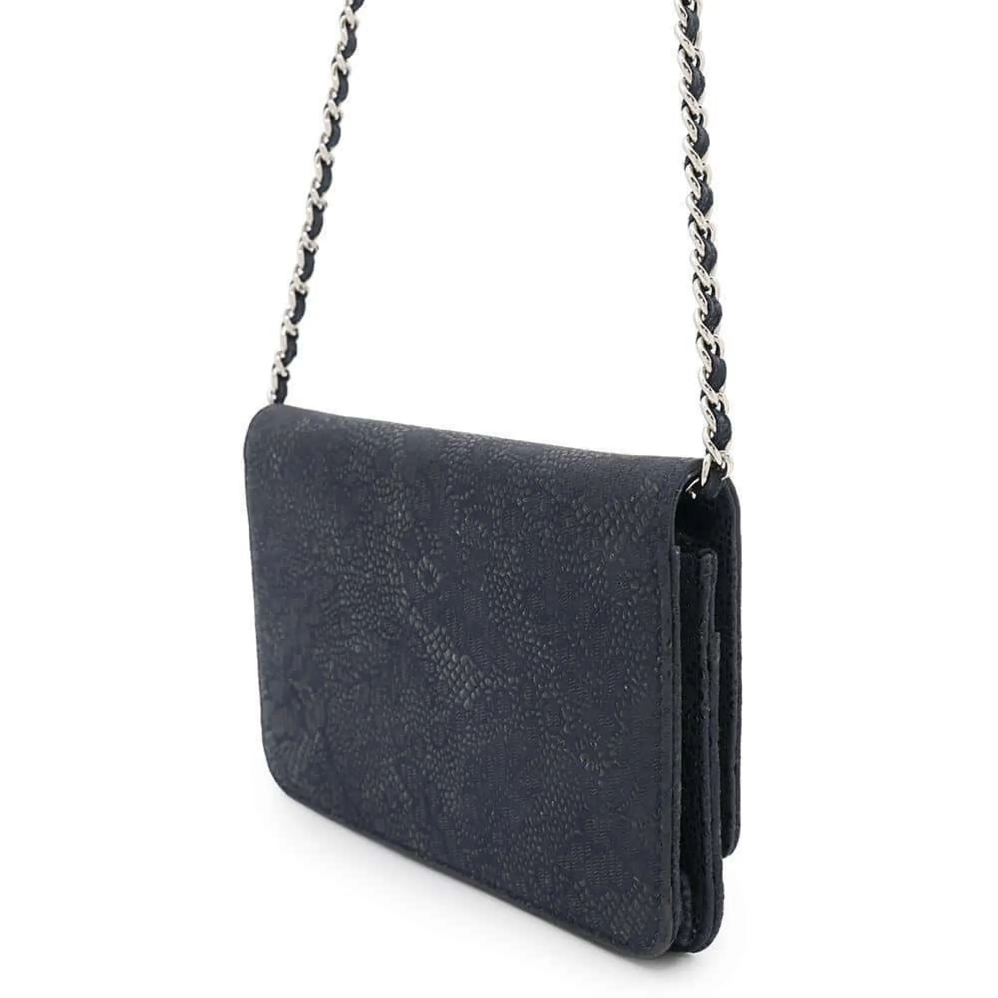Chanel Leather Chain/Shoulder Wallet (Pre-Owned)
