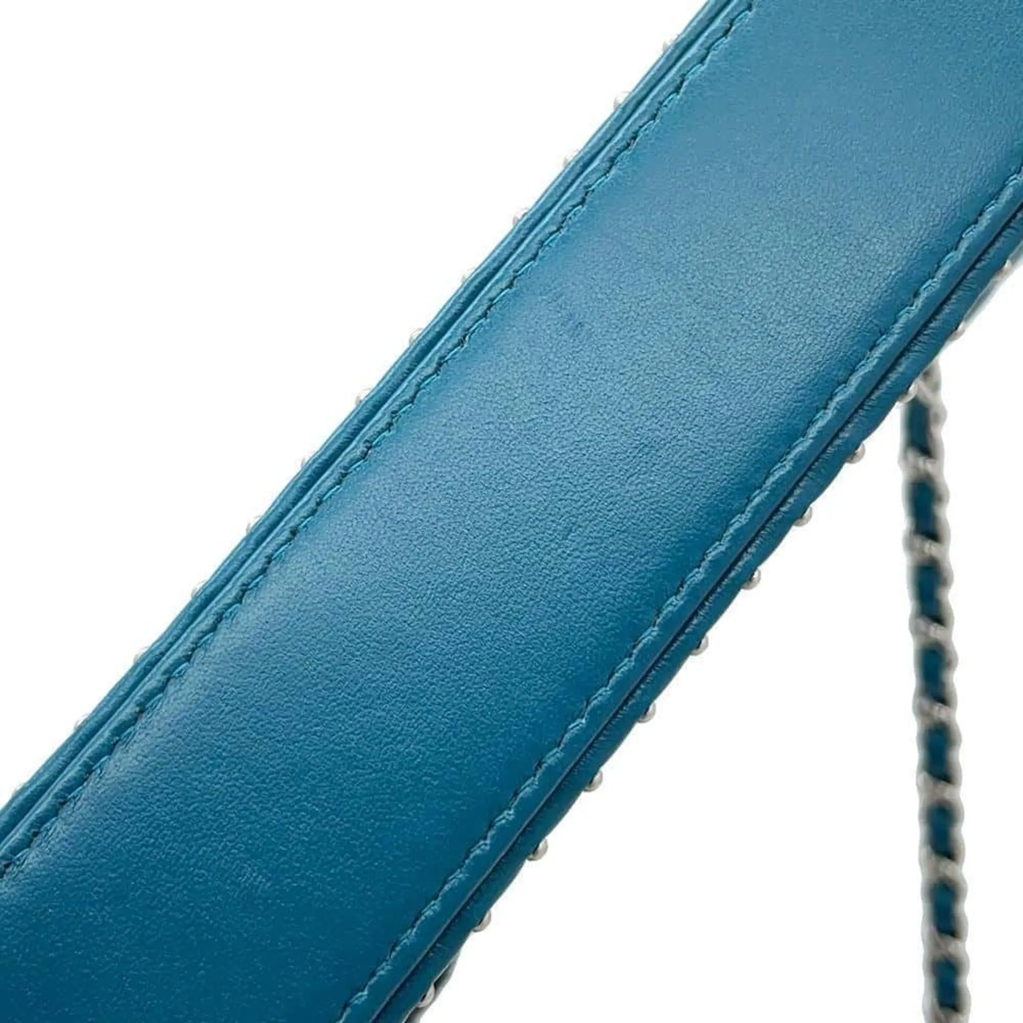 Chanel Leather Chain/Shoulder Wallet (Pre-Owned)