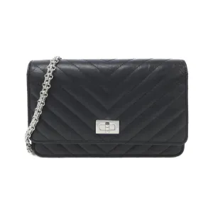 Chanel Leather Chain/Shoulder Wallet (Pre-Owned)