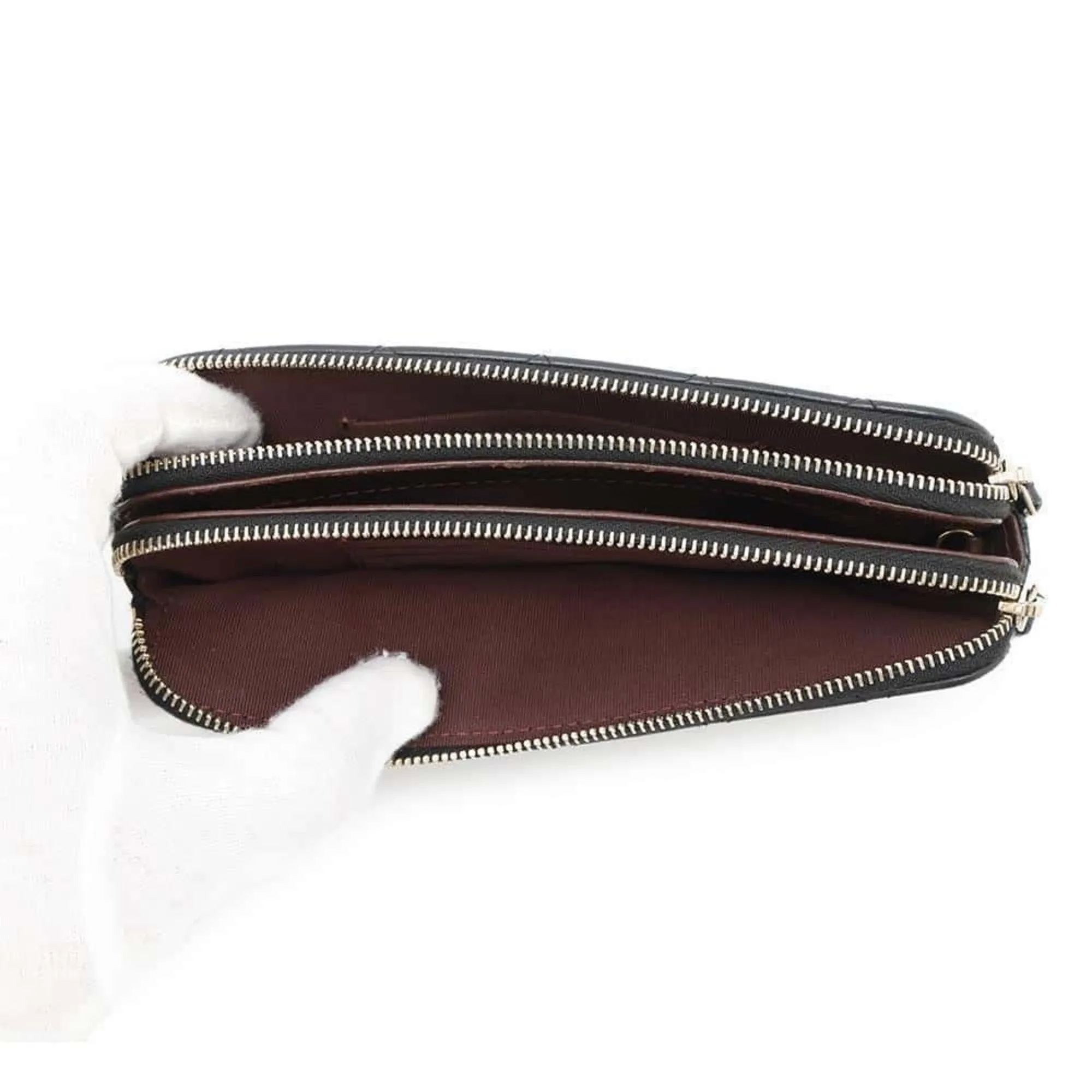 Chanel Leather Chain/Shoulder Wallet (Pre-Owned)
