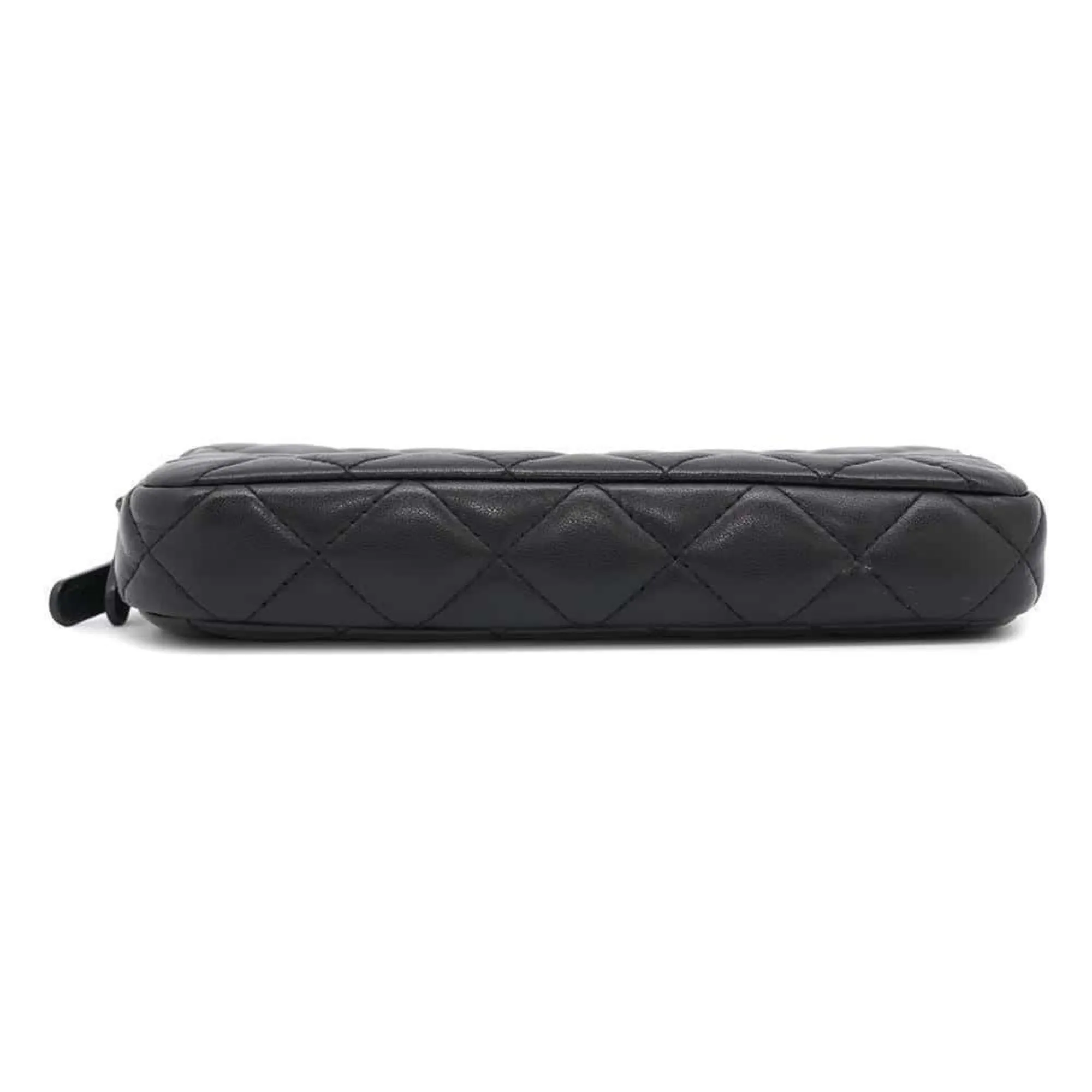 Chanel Leather Chain/Shoulder Wallet (Pre-Owned)