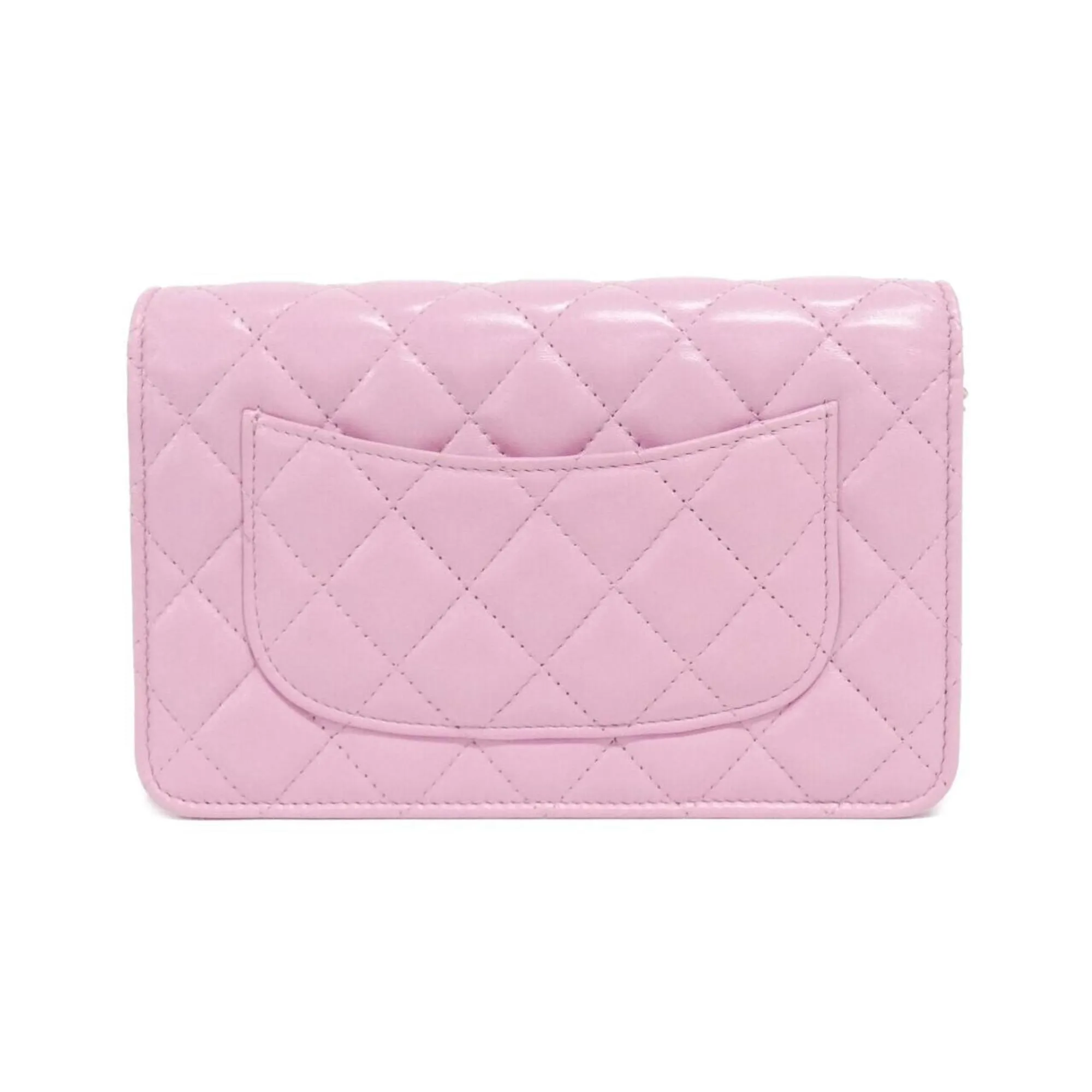 Chanel Leather Chain/Shoulder Wallet (Pre-Owned)
