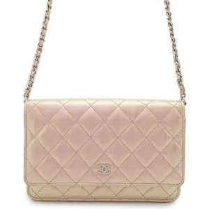 Chanel Leather Chain/Shoulder Wallet (Pre-Owned)