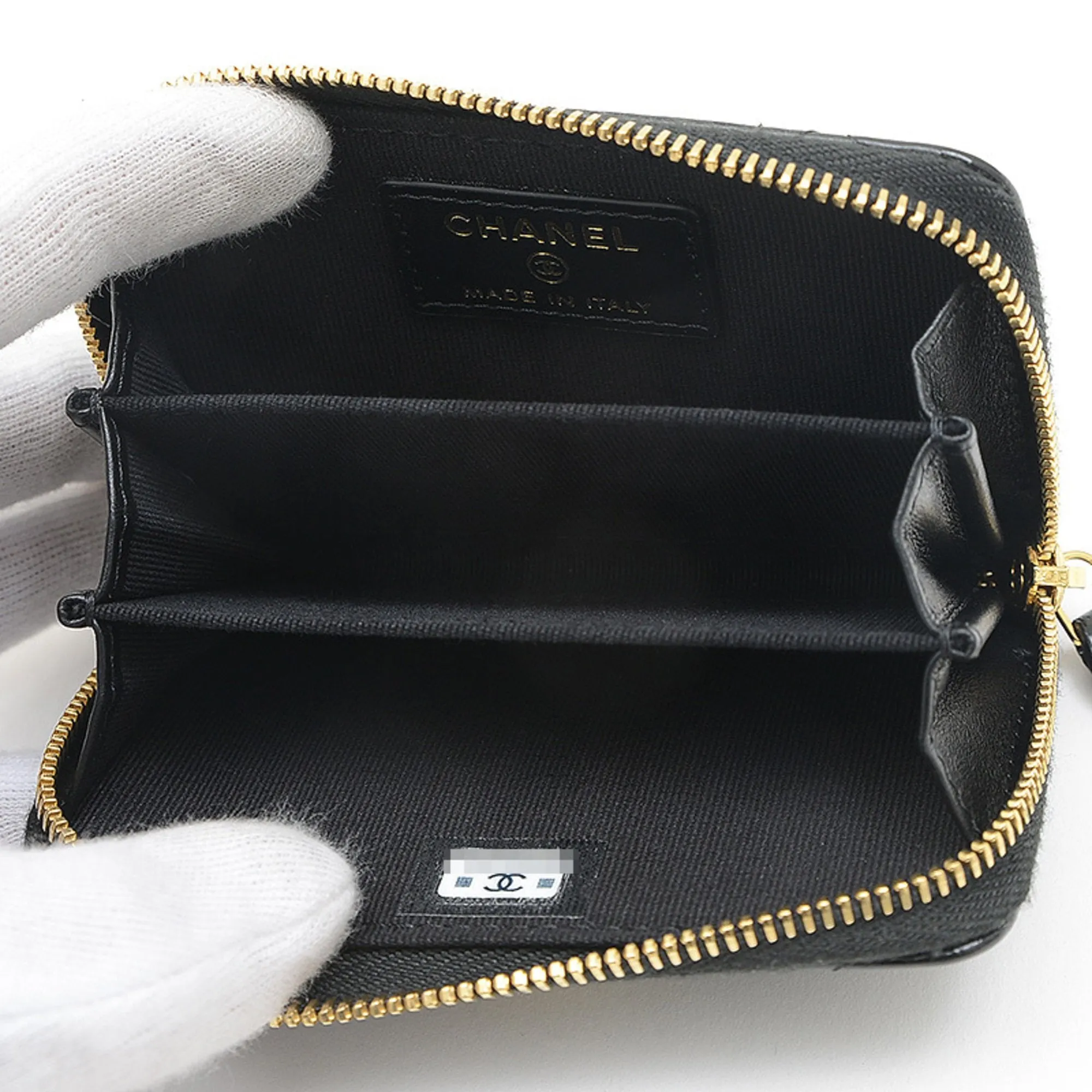 Chanel Leather Coin Purse/Coin Case (Pre-Owned)