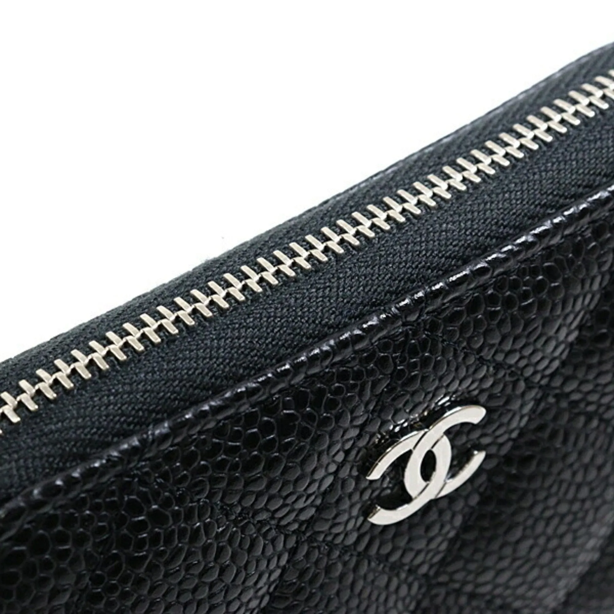 Chanel Leather Coin Purse/Coin Case (Pre-Owned)