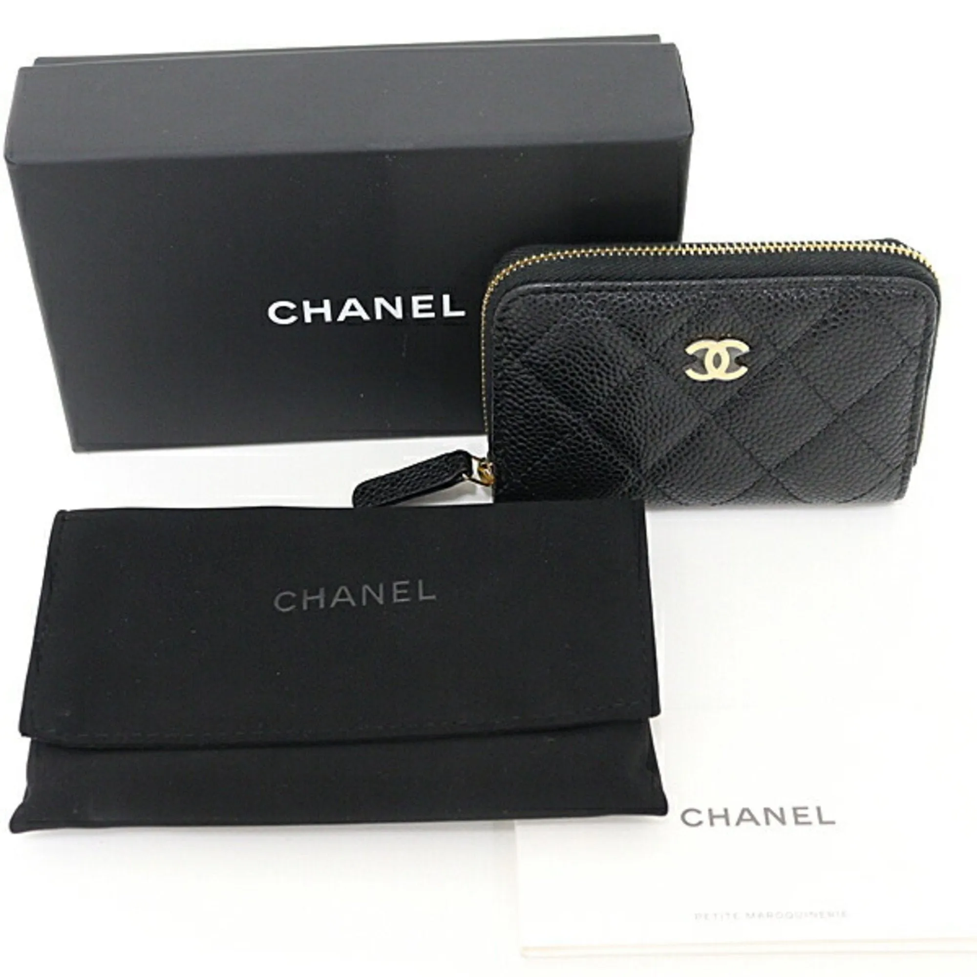 Chanel Leather Coin Purse/Coin Case (Pre-Owned)