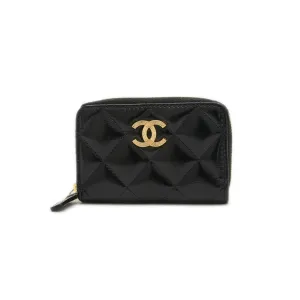 Chanel Leather Coin Purse/Coin Case (Pre-Owned)