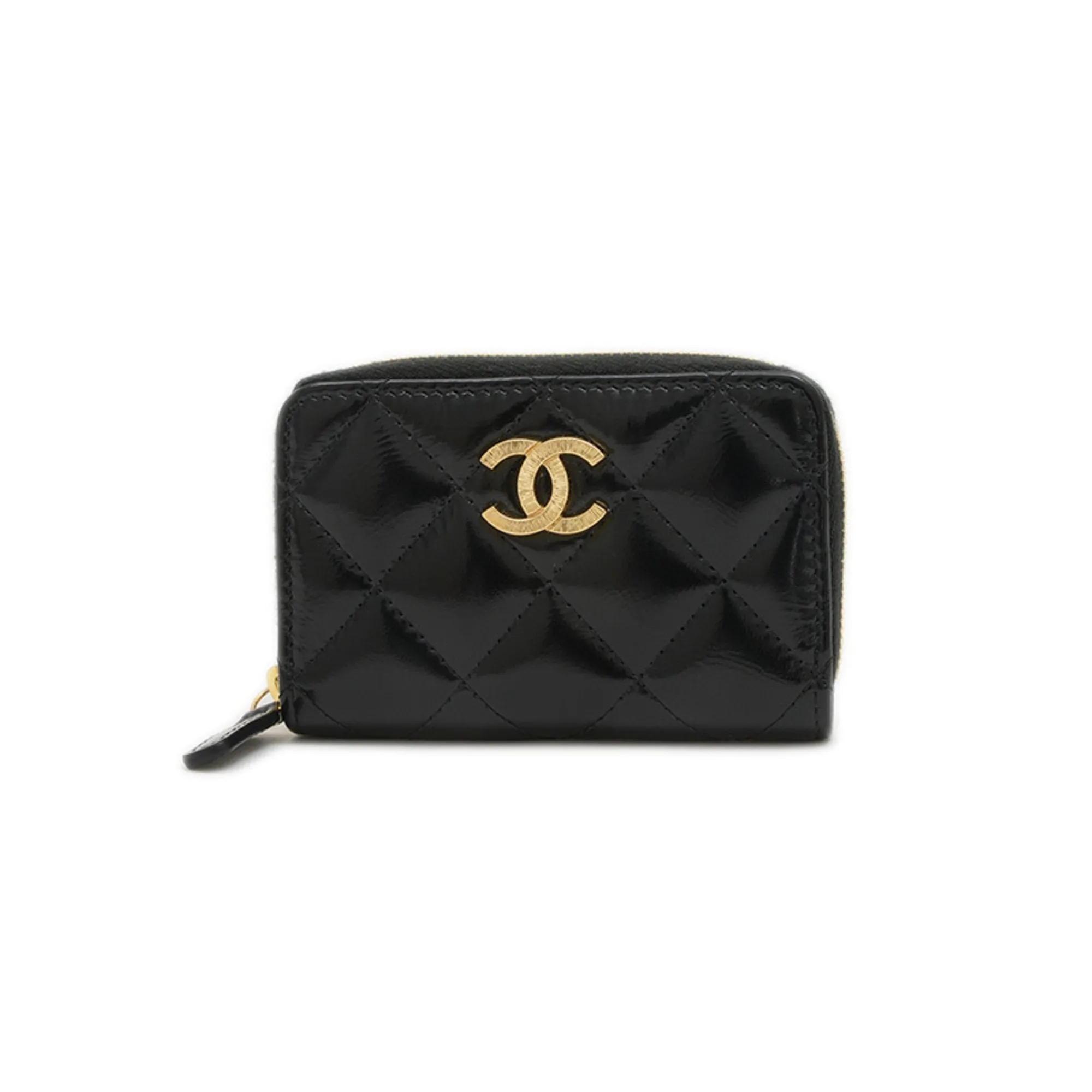 Chanel Leather Coin Purse/Coin Case (Pre-Owned)