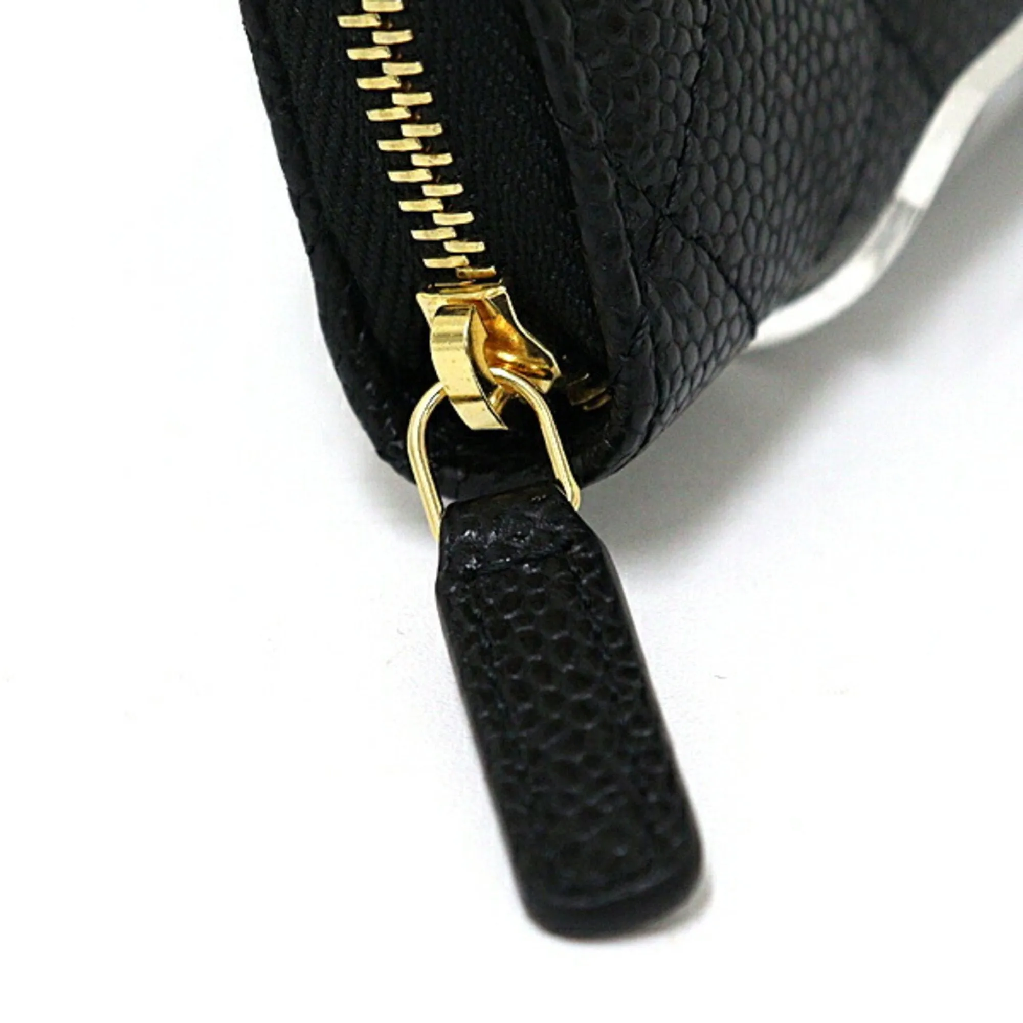 Chanel Leather Coin Purse/Coin Case (Pre-Owned)